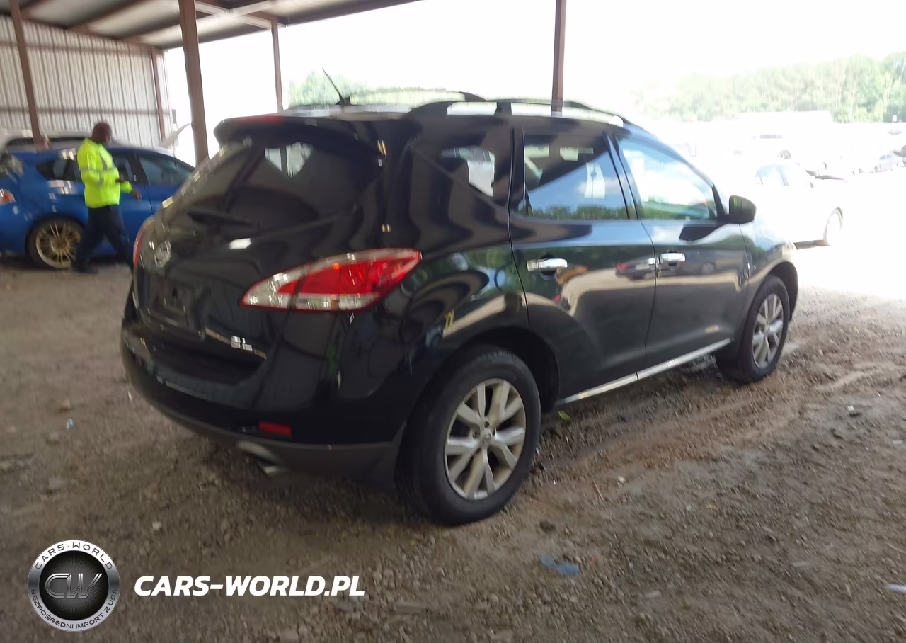 2014 Nissan Murano Sl VIN:JN8AZ1MU6EW404670 - 4