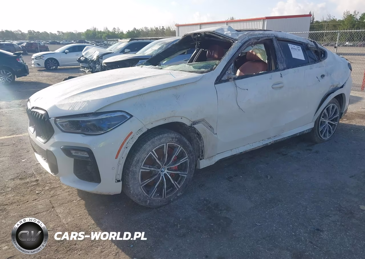 2021 BMW X6 Sdrive40I VIN:5UXCY4C03M9G02273 - 2