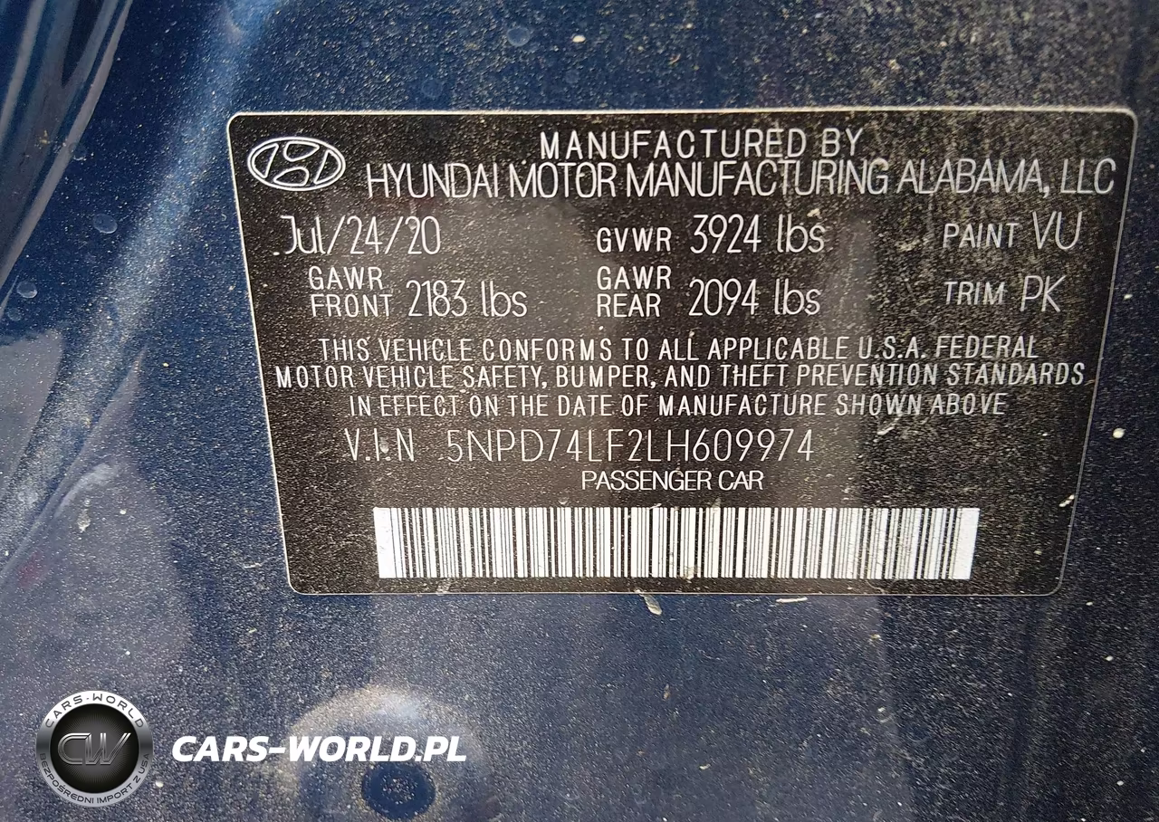 2020 Hyundai Elantra Se VIN:5NPD74LF2LH609974 - 9