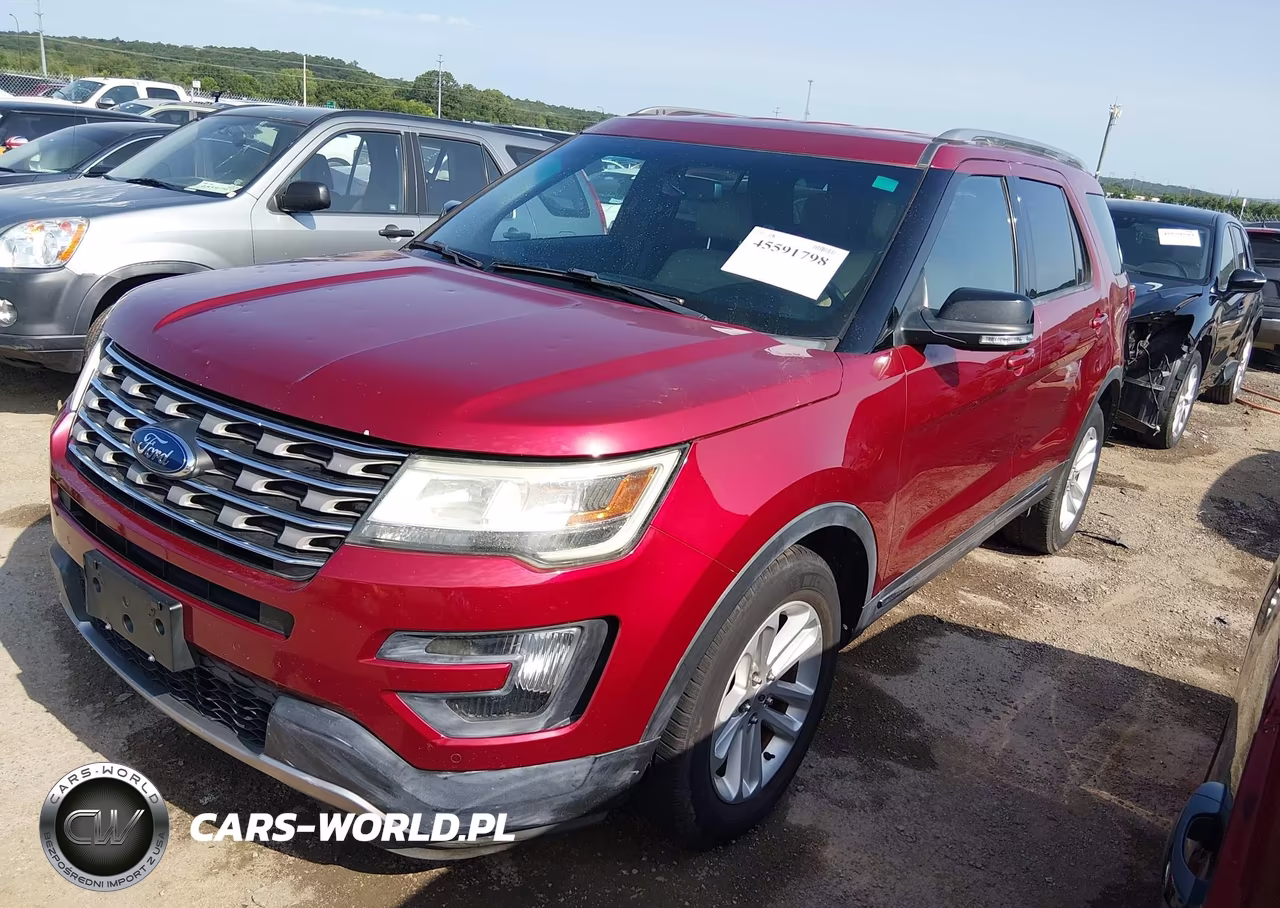2016 Ford Explorer Xlt VIN:1FM5K7D83GGA32124 - 2