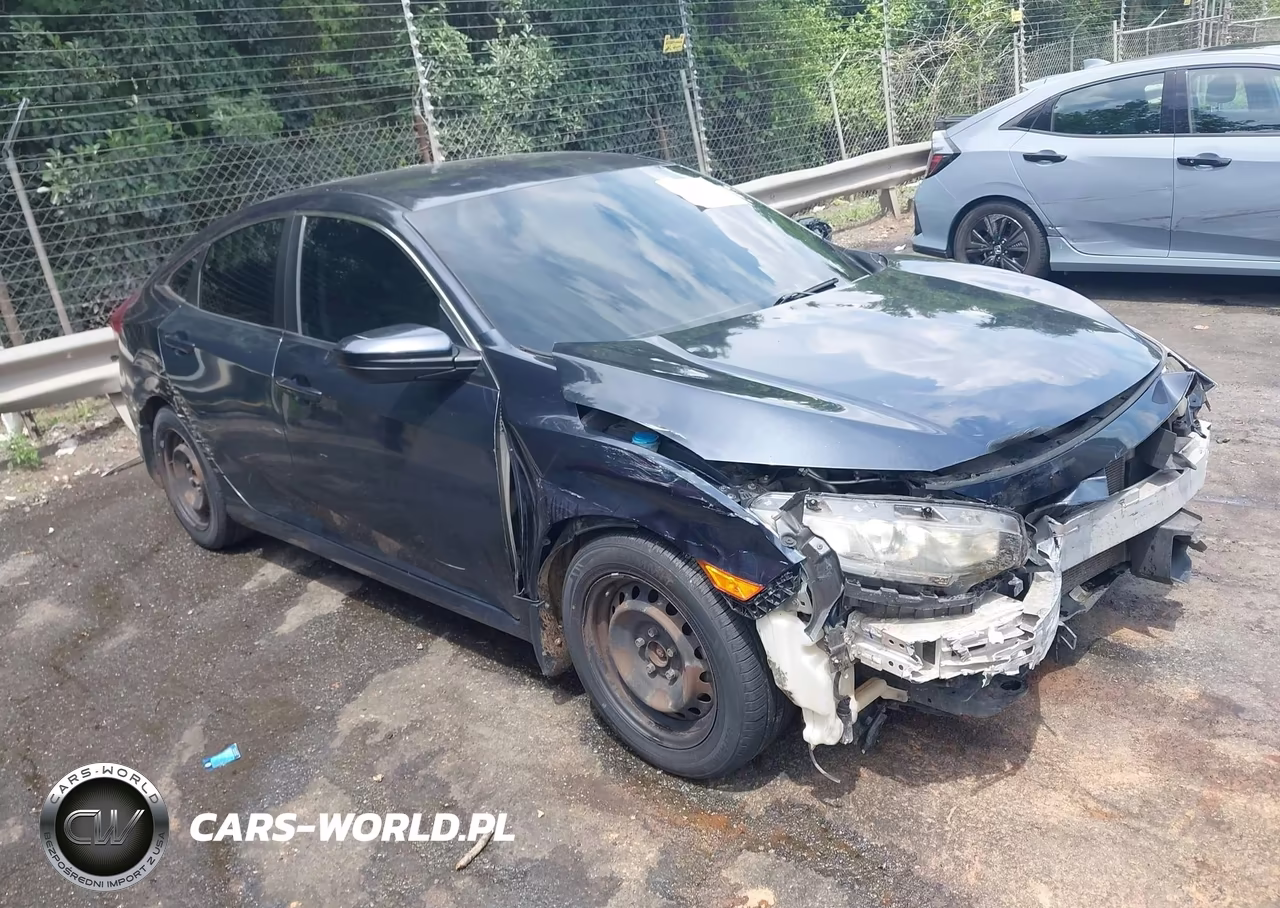 2018 Honda Civic Lx VIN:2HGFC2F55JH550101 - 1
