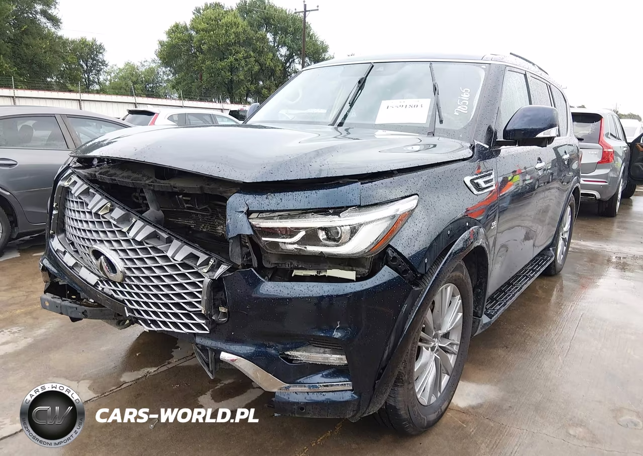 2020 Infiniti Qx80 Luxe VIN:JN8AZ2NF6L9705165 - 2