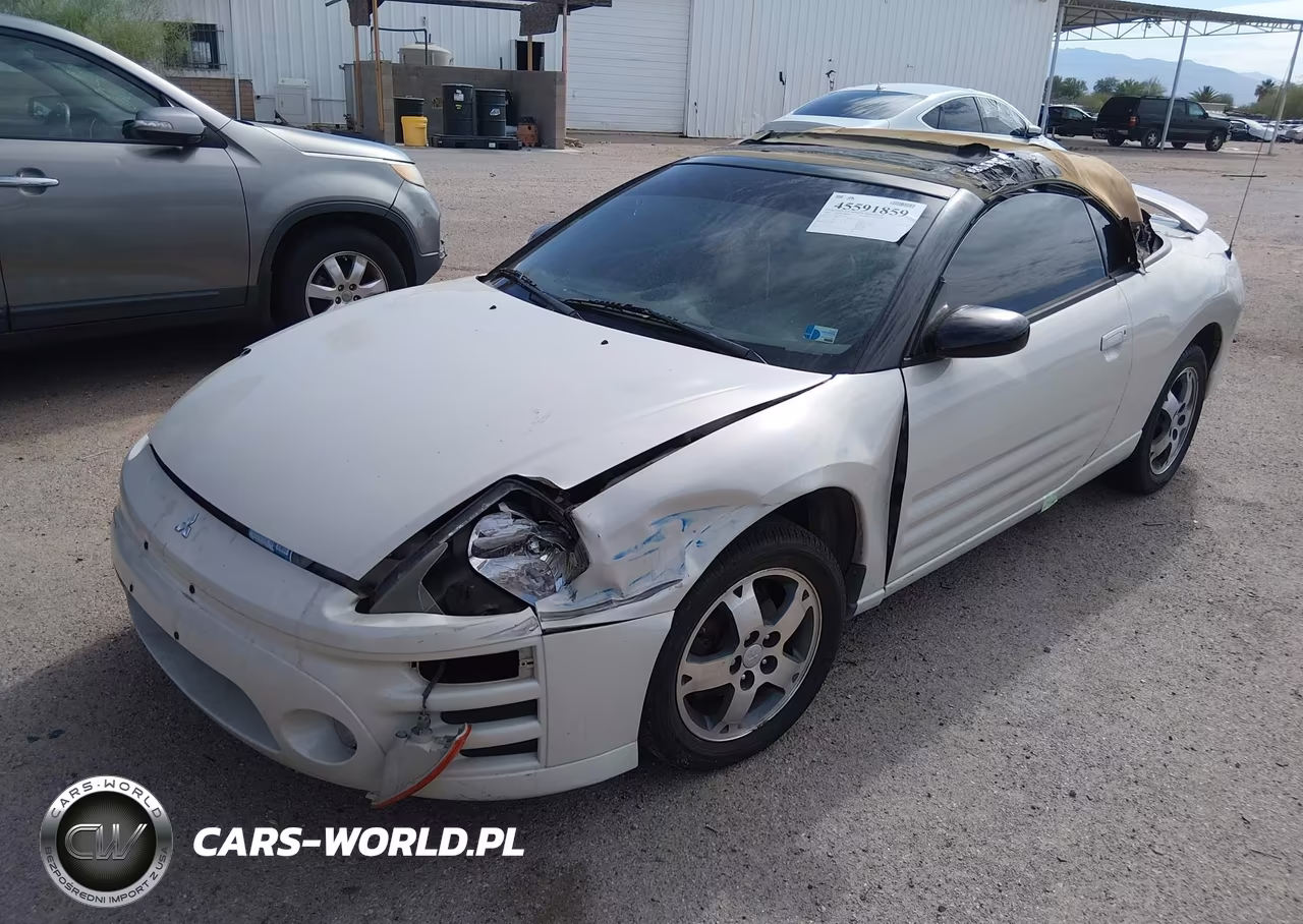 2004 Mitsubishi Eclipse Spyder Gs VIN:4A3AE45G14E121323 - 2