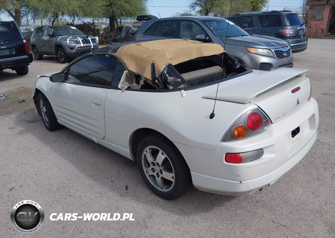 2004 Mitsubishi Eclipse Spyder Gs VIN:4A3AE45G14E121323 - 3