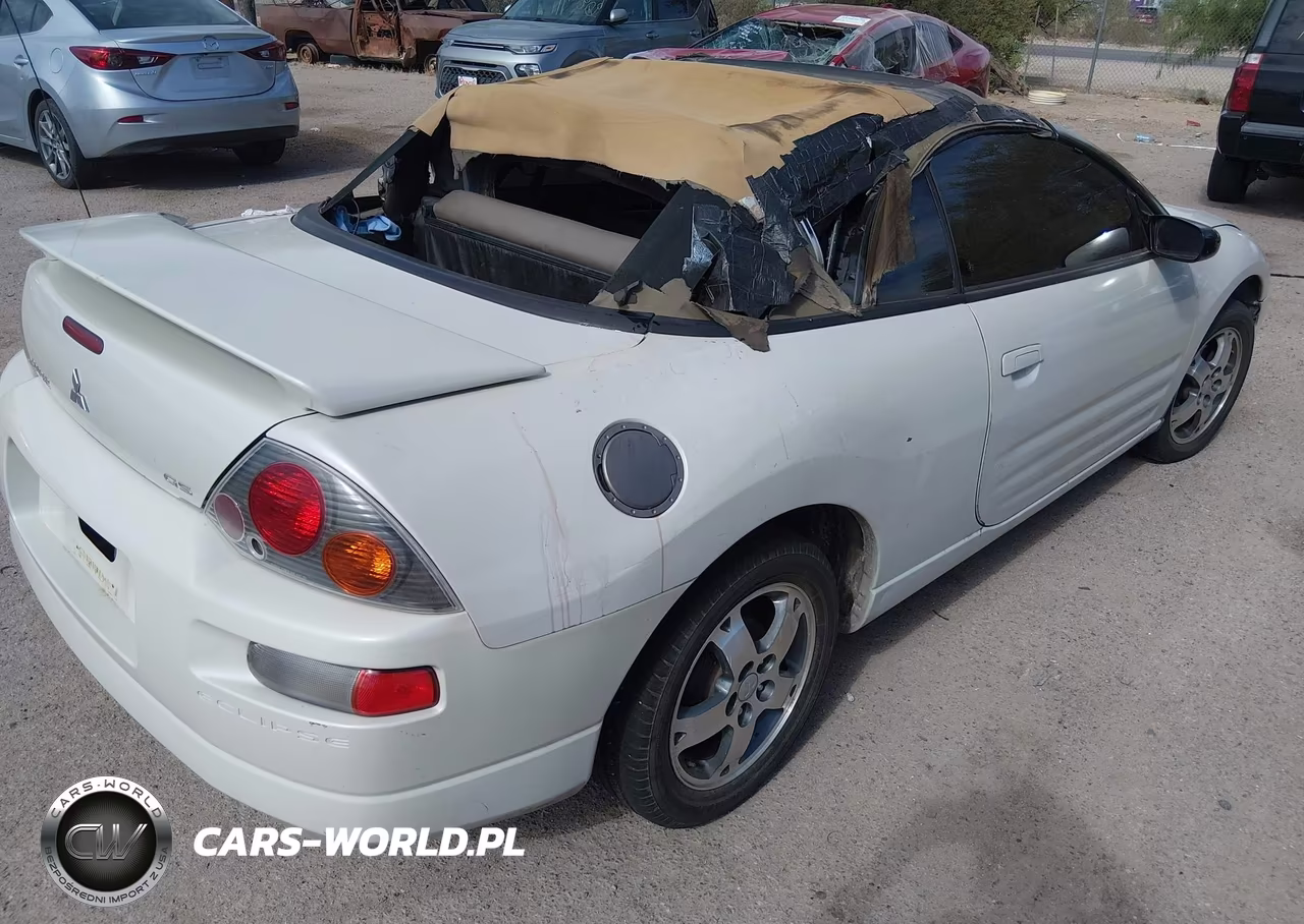 2004 Mitsubishi Eclipse Spyder Gs VIN:4A3AE45G14E121323 - 4