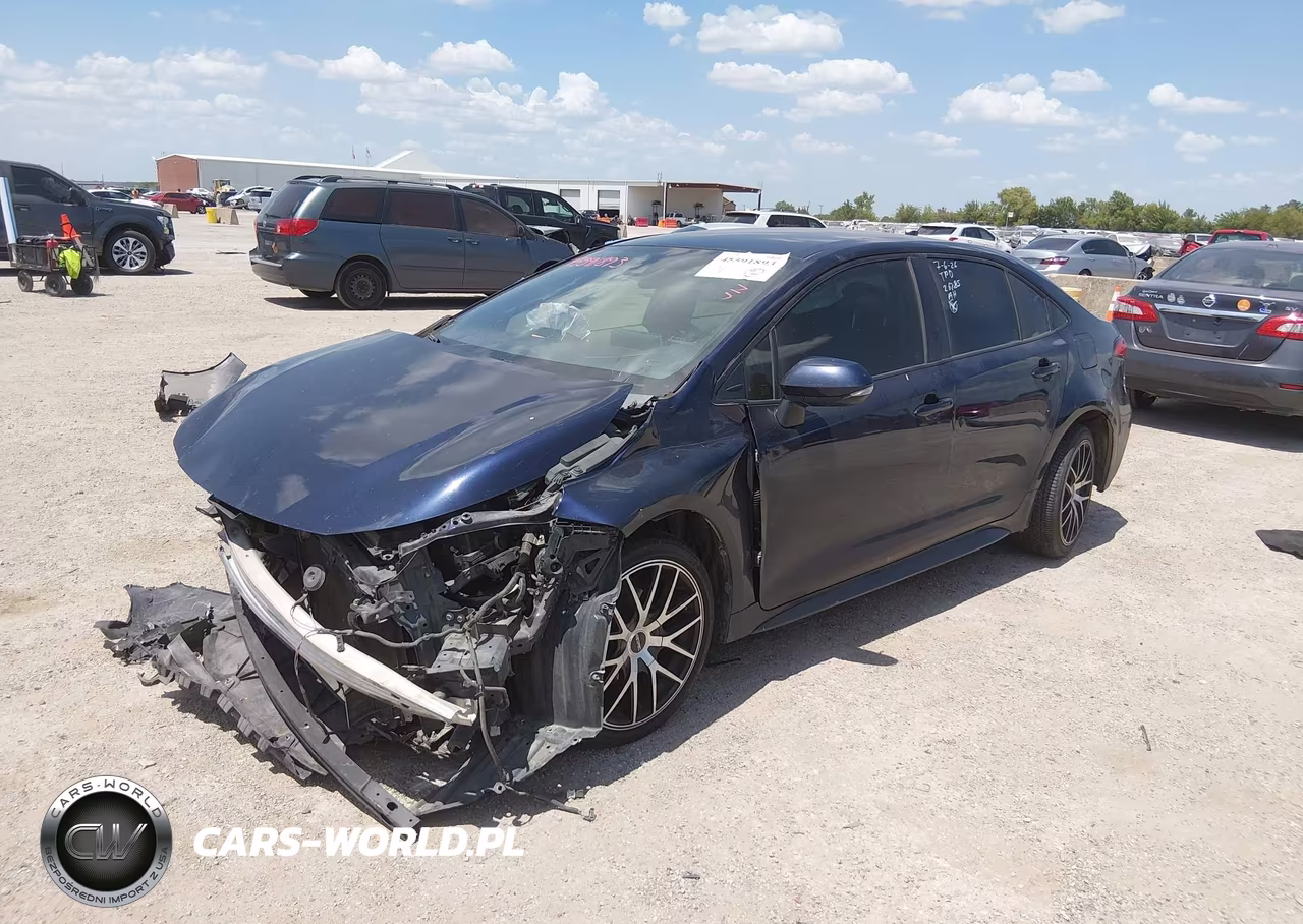 2021 Toyota Corolla Se VIN:JTDS4MCE4MJ066806 - 2
