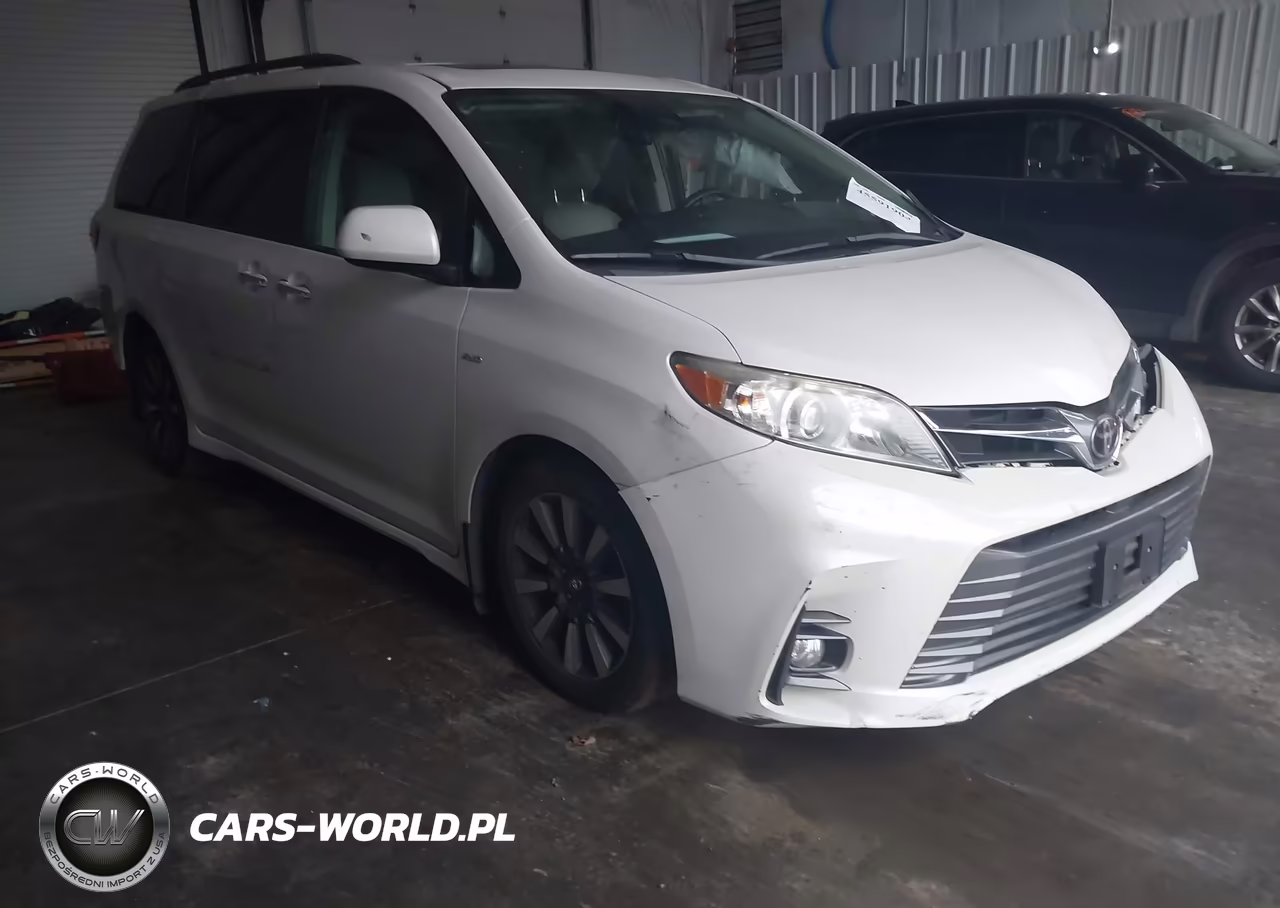 2018 Toyota Sienna Xle Premium 7 Passenger