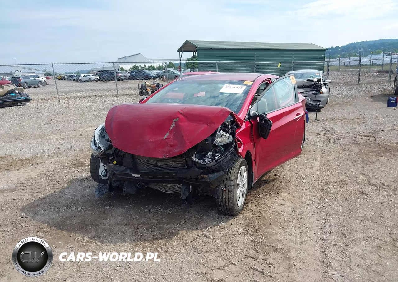 2016 Hyundai Elantra Se VIN:5NPDH4AEXGH665254 - 2