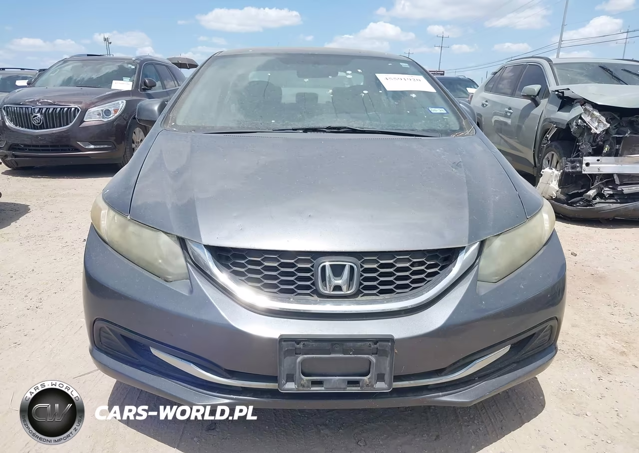 2013 Honda Civic Lx VIN:19XFB2F56DE262542 - 12