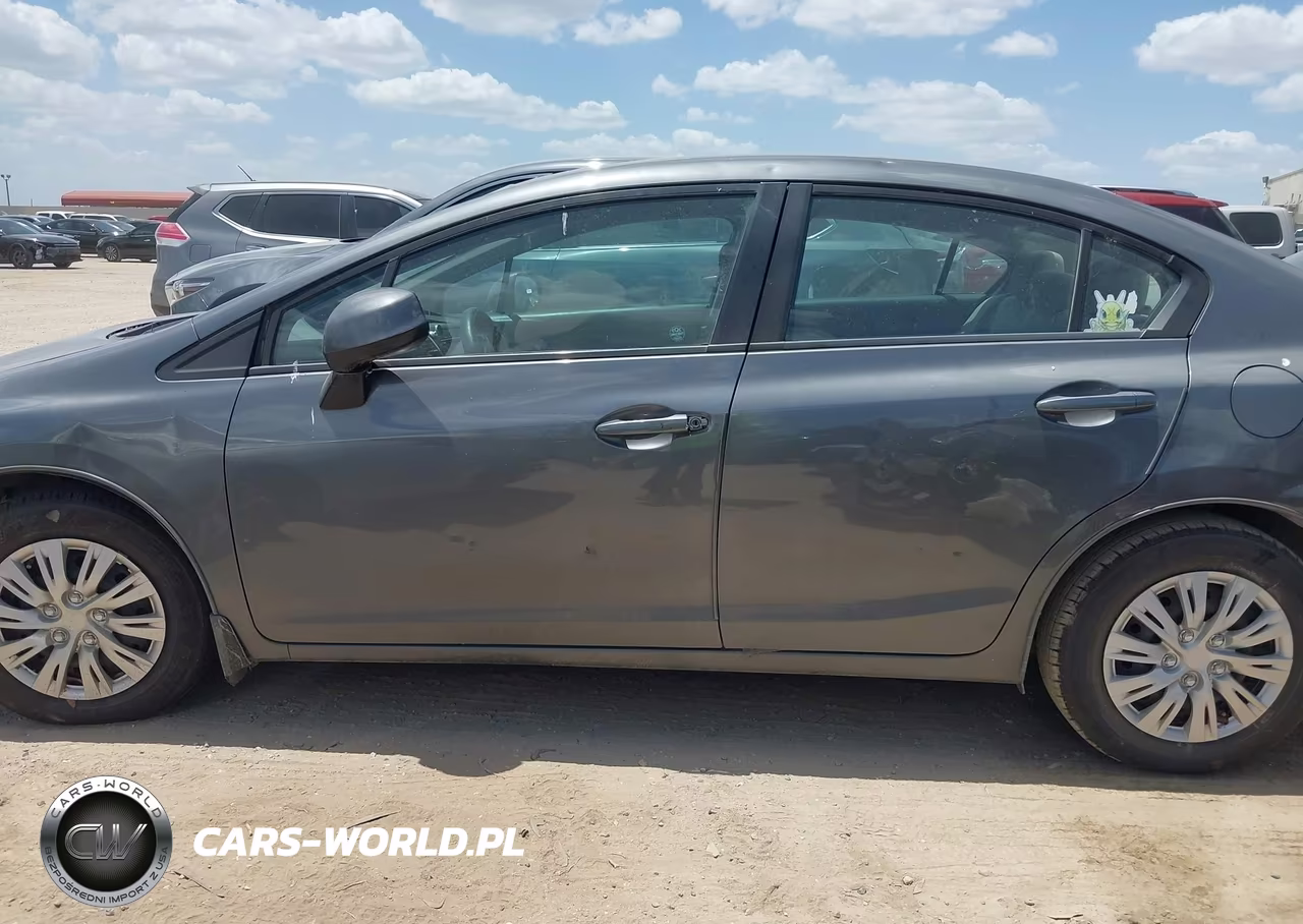 2013 Honda Civic Lx VIN:19XFB2F56DE262542 - 14