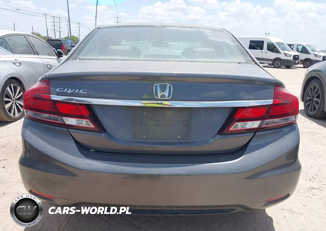 2013 Honda Civic Lx VIN:19XFB2F56DE262542 - 16