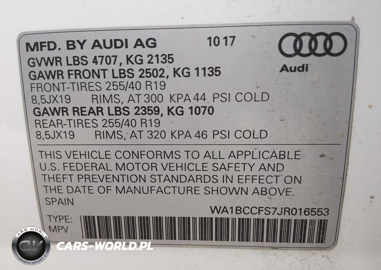 2018 Audi Q3 2.0T Premium-2.0T Sport Premium VIN:WA1BCCFS7JR016553 - 9