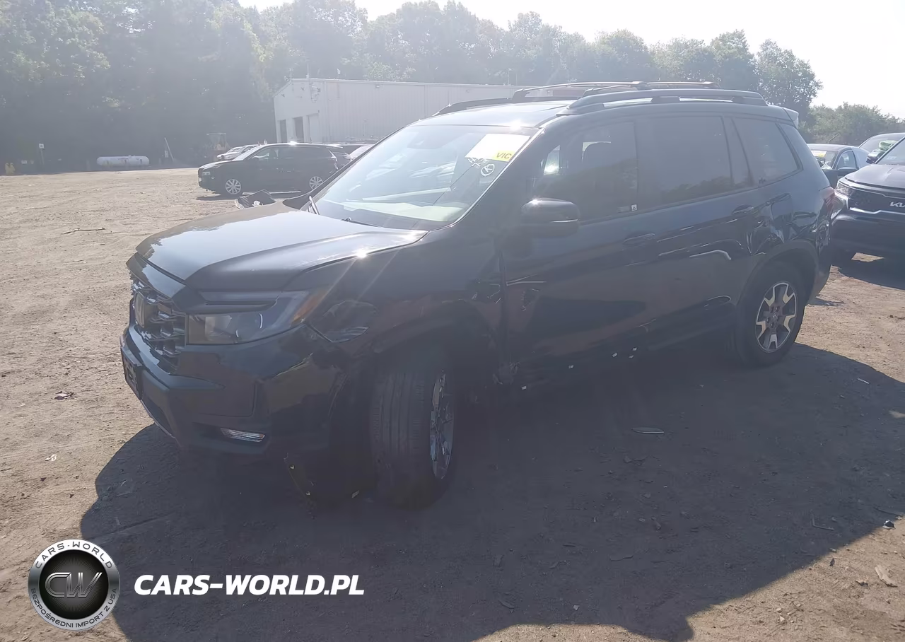 2023 Honda Passport Awd Trailsport VIN:5FNYF8H68PB027015 - 2