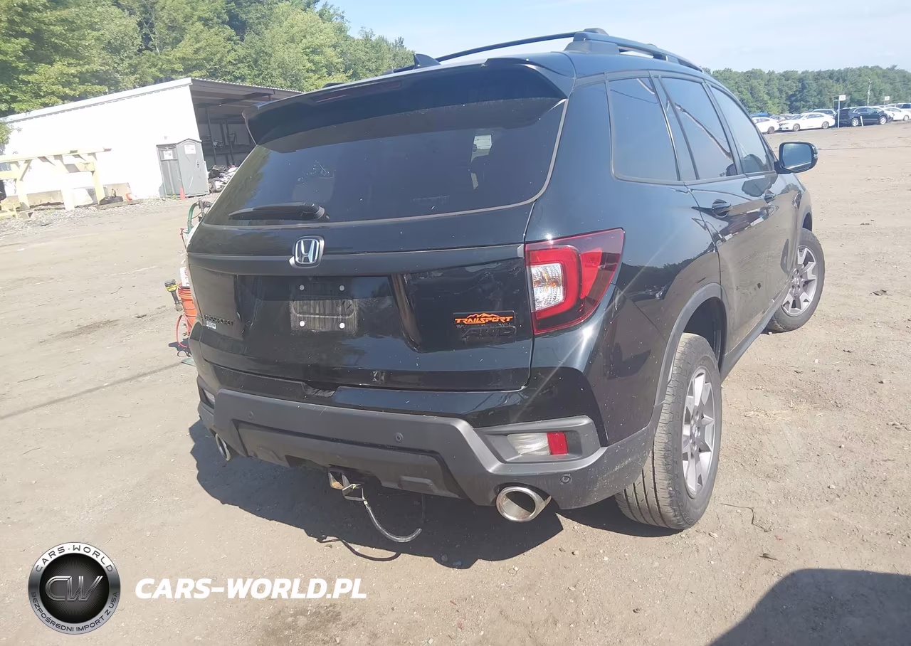 2023 Honda Passport Awd Trailsport VIN:5FNYF8H68PB027015 - 4