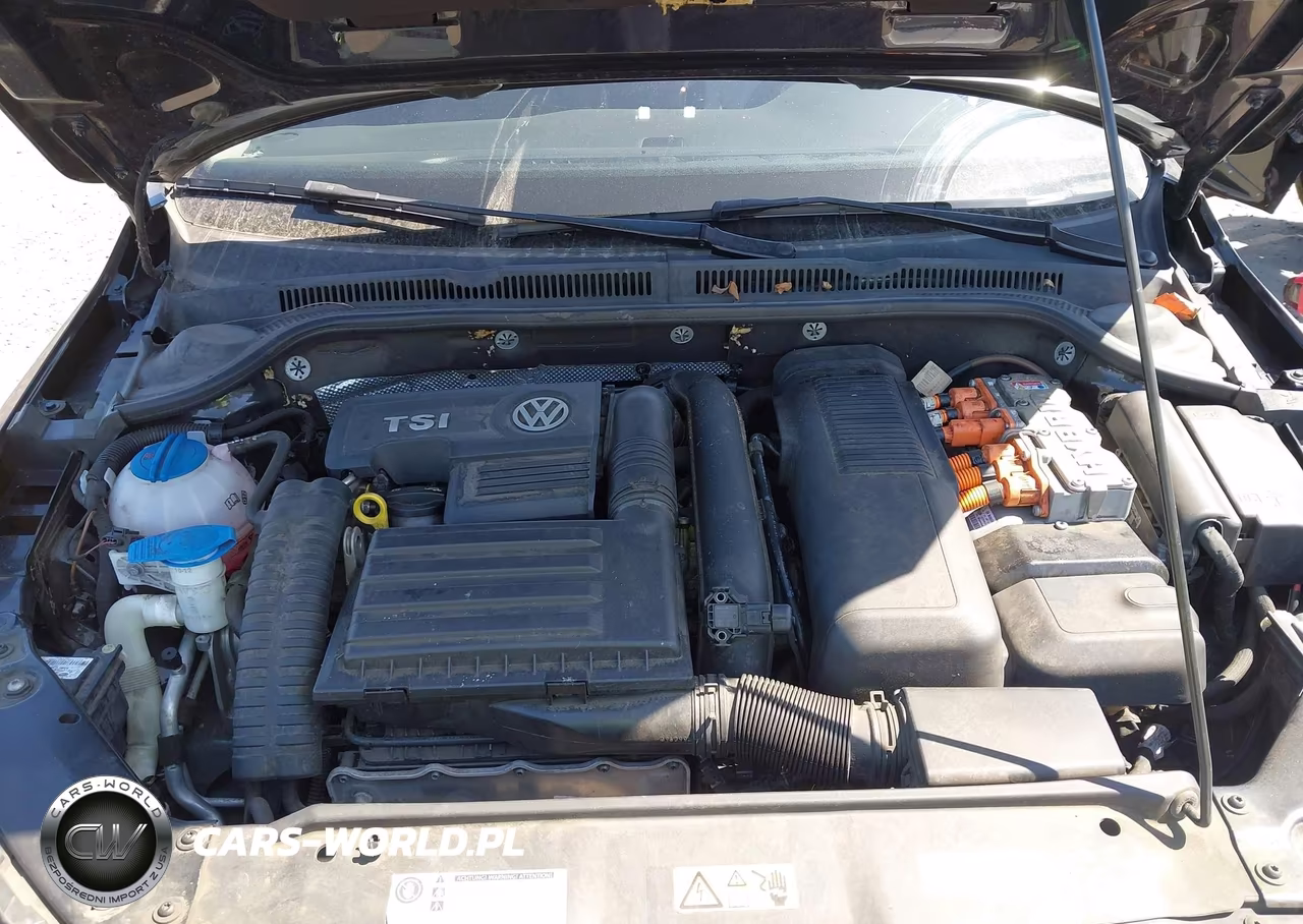 2014 Volkswagen Jetta Hybrid Sel Premium VIN:3VW637AJ1EM299369 - 10