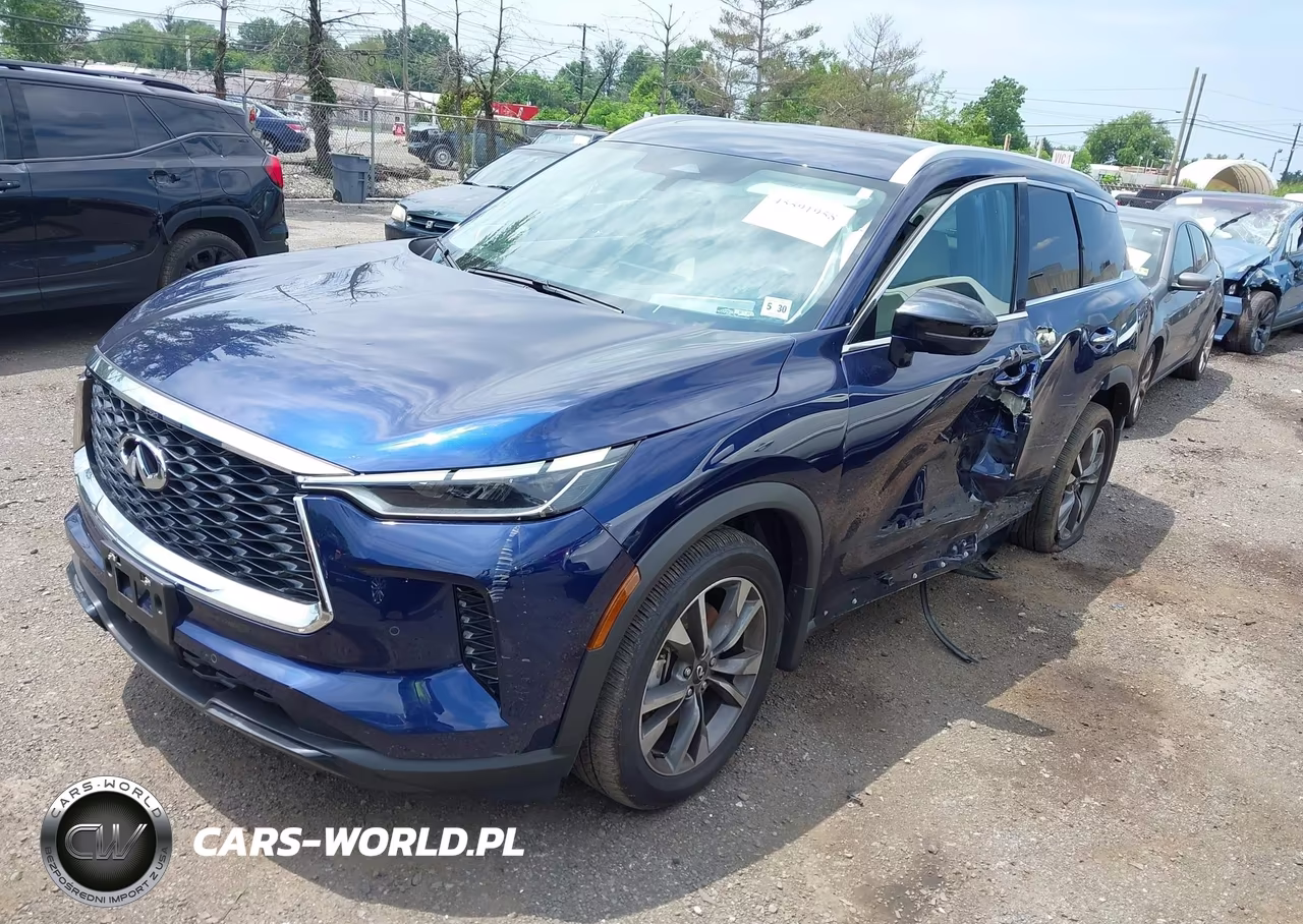 2025 Infiniti Qx60 Luxe Awd VIN:5N1AL1FS1SC348560 - 2