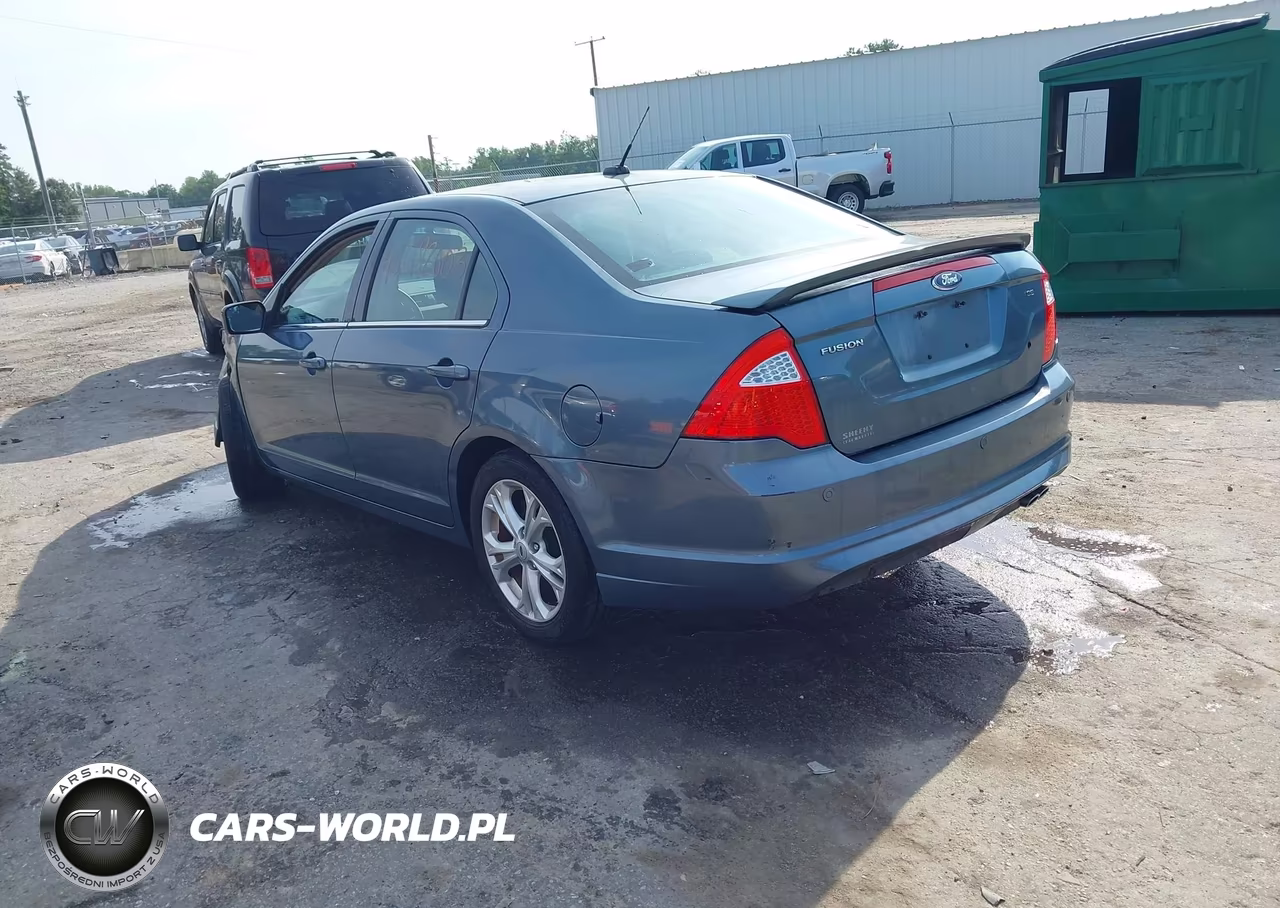 2012 Ford Fusion Se VIN:3FAHP0HA3CR103886 - 3