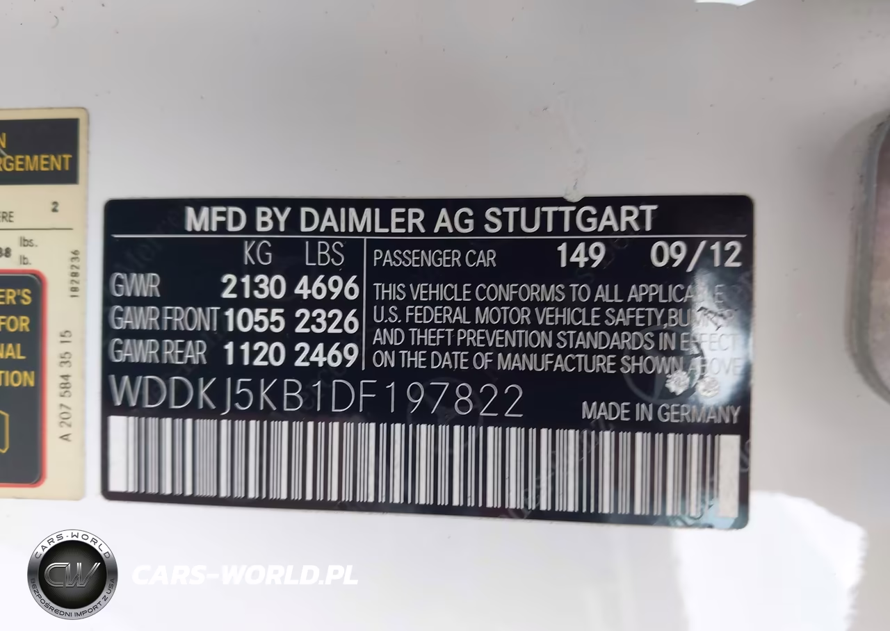 2013 Mercedes-Benz E 350 VIN:WDDKJ5KB1DF197822 - 9