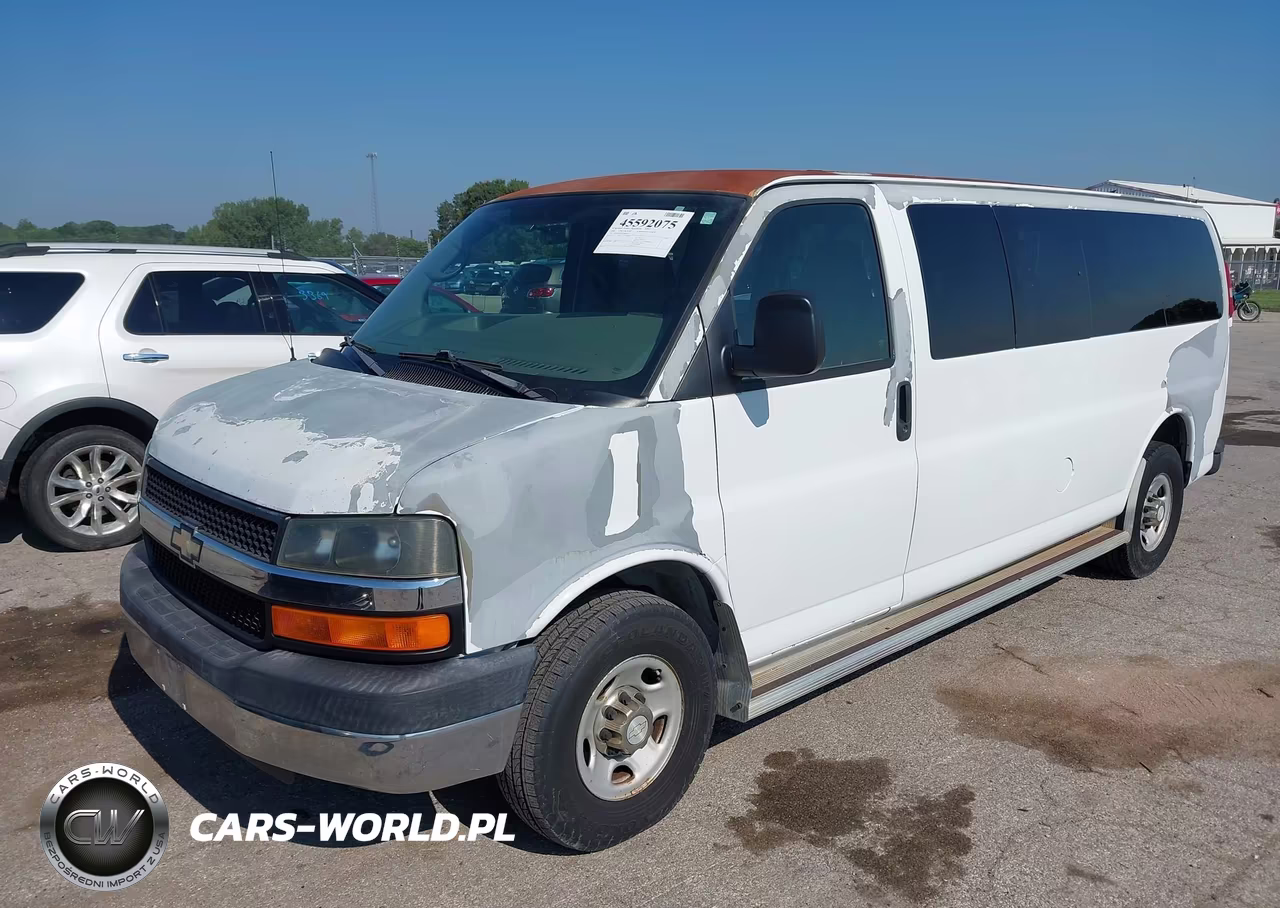 2007 Chevrolet Express Passenger Ls VIN:1GAHG39U371188659 - 2