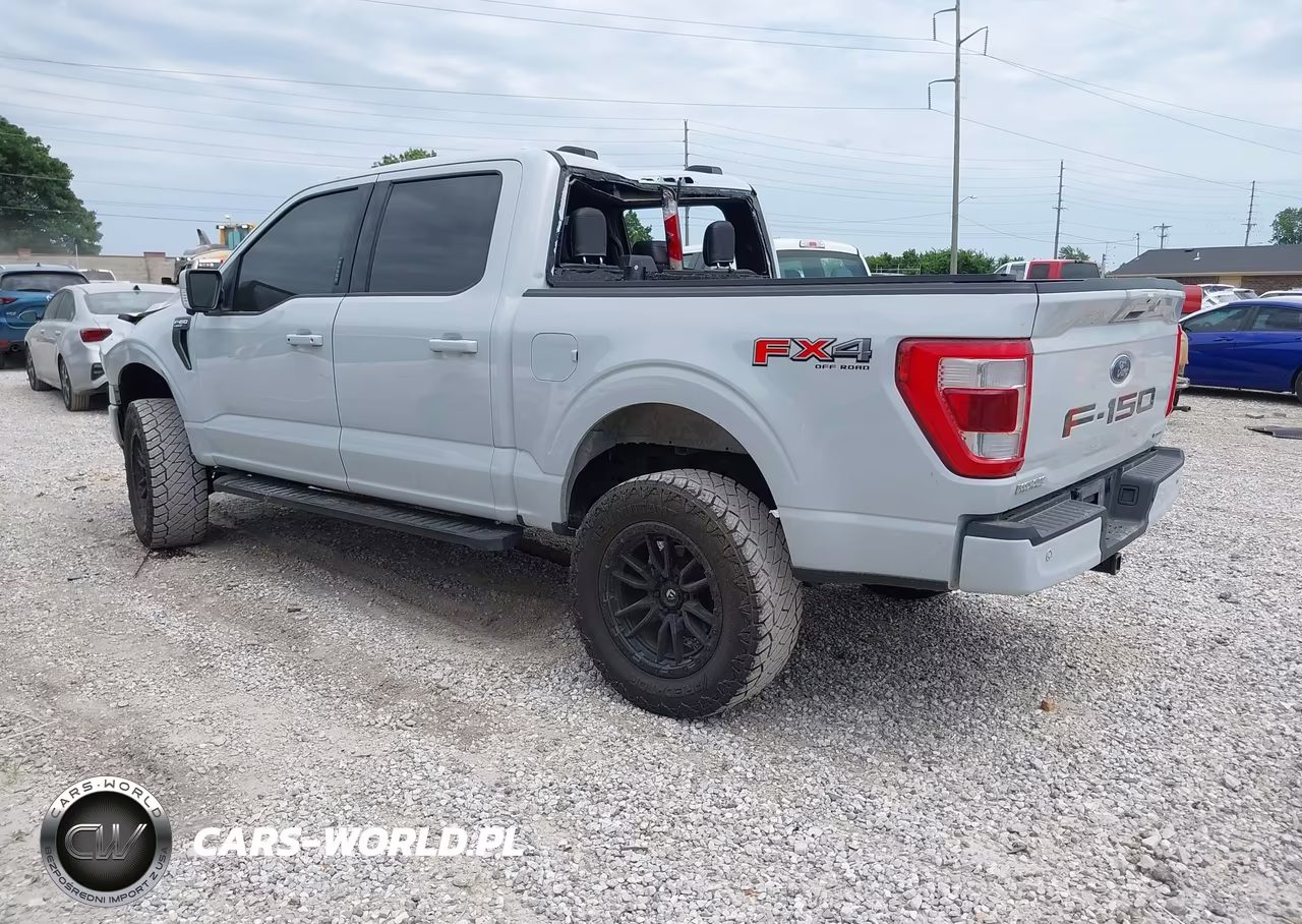 2022 Ford F-150 Lariat VIN:1FTFW1E88NKD50582 - 3