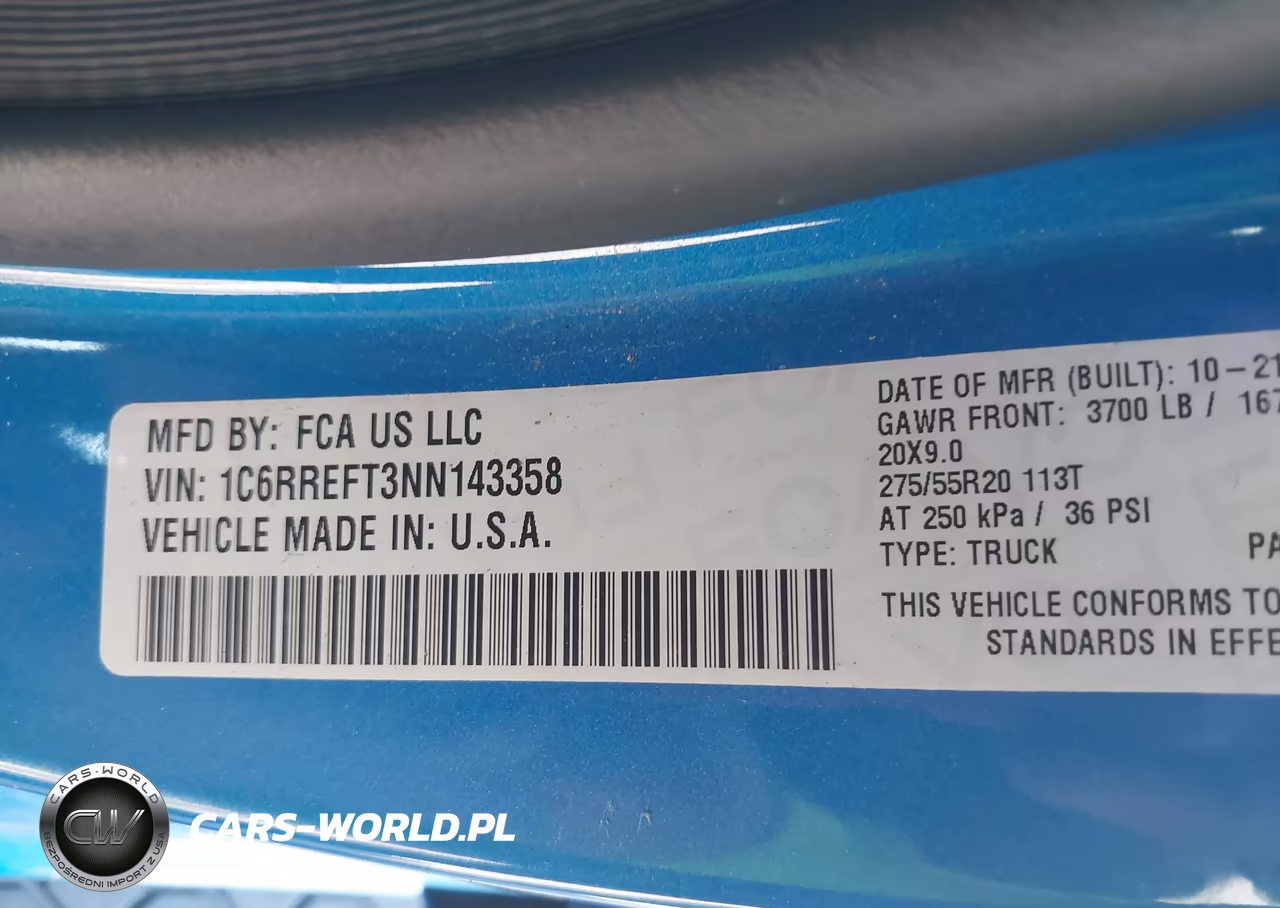 2022 Ram 1500 Big Horn 4X2 5'7 Box VIN:1C6RREFT3NN143358 - 9