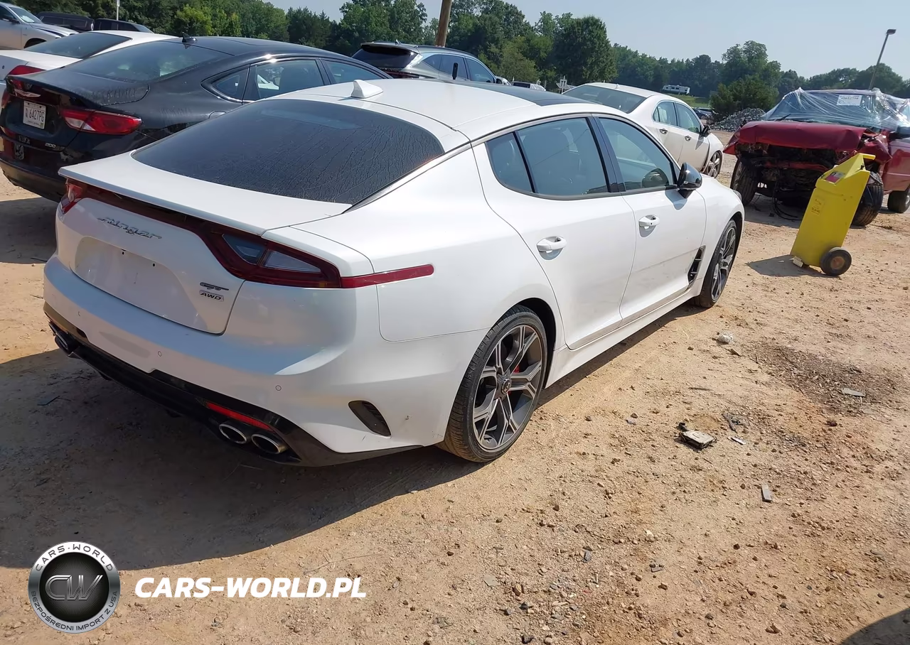2020 Kia Stinger Gt2 VIN:KNAE55LC8L6075764 - 4