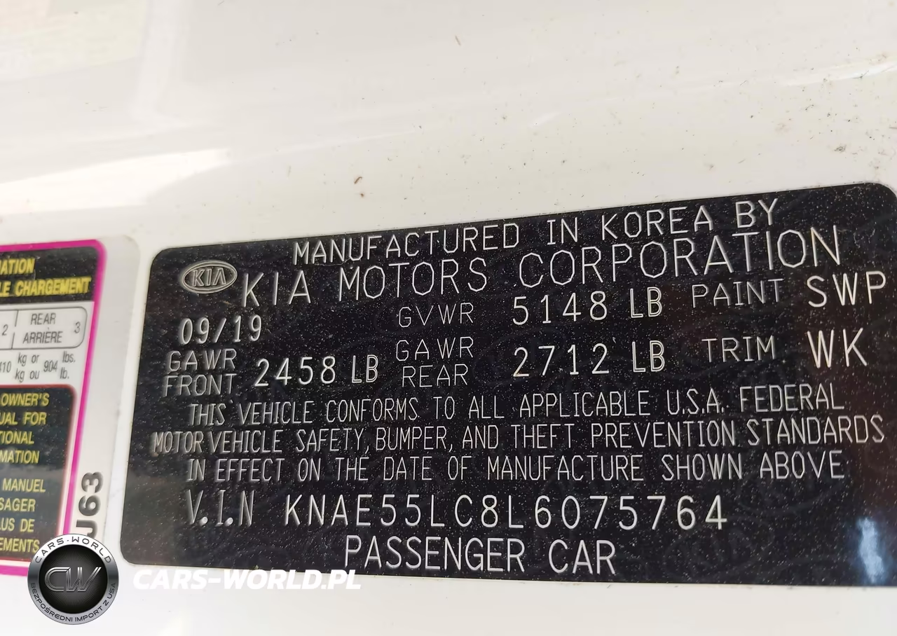 2020 Kia Stinger Gt2 VIN:KNAE55LC8L6075764 - 9