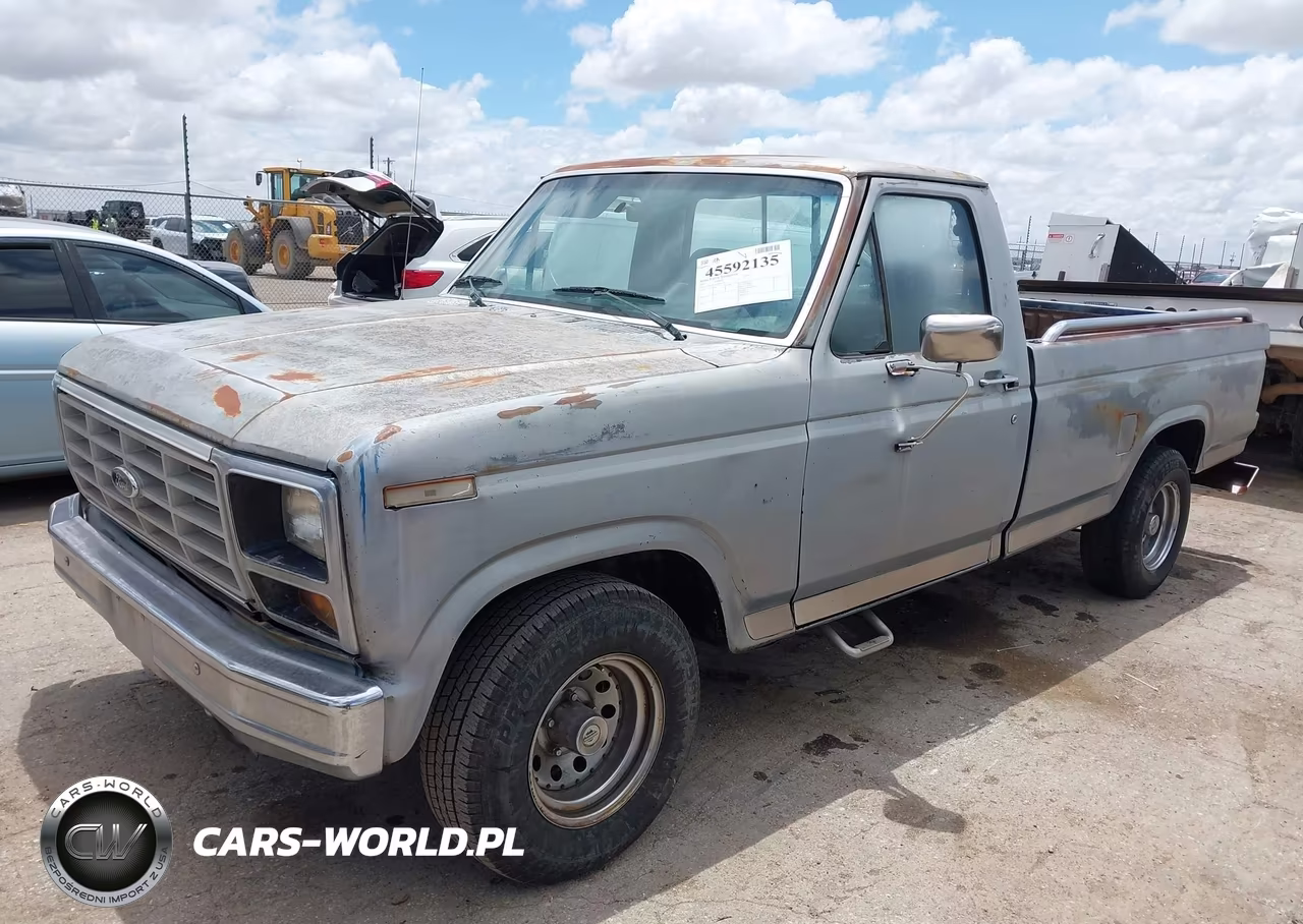1986 Ford F150 VIN:2FTDF15Y3GCB16770 - 2