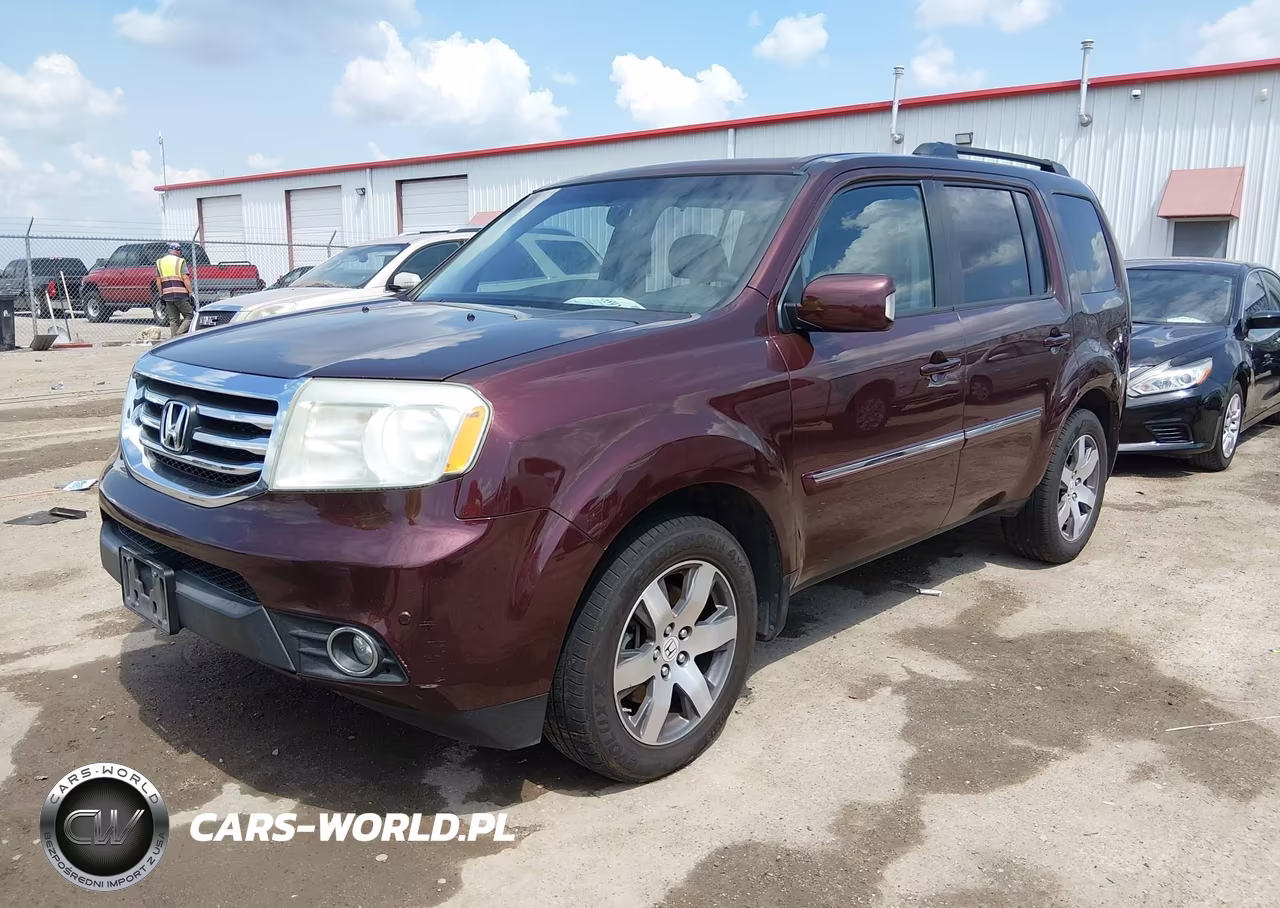 2013 Honda Pilot Touring VIN:5FNYF4H97DB072669 - 2