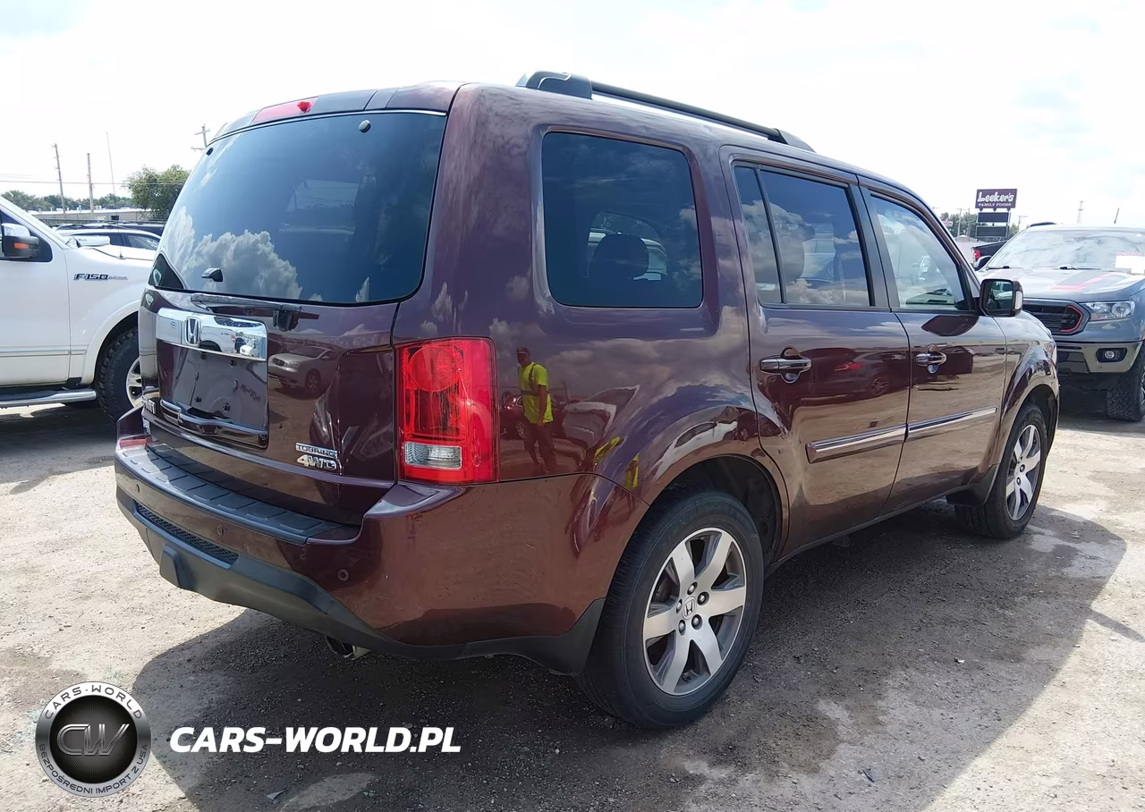 2013 Honda Pilot Touring VIN:5FNYF4H97DB072669 - 4