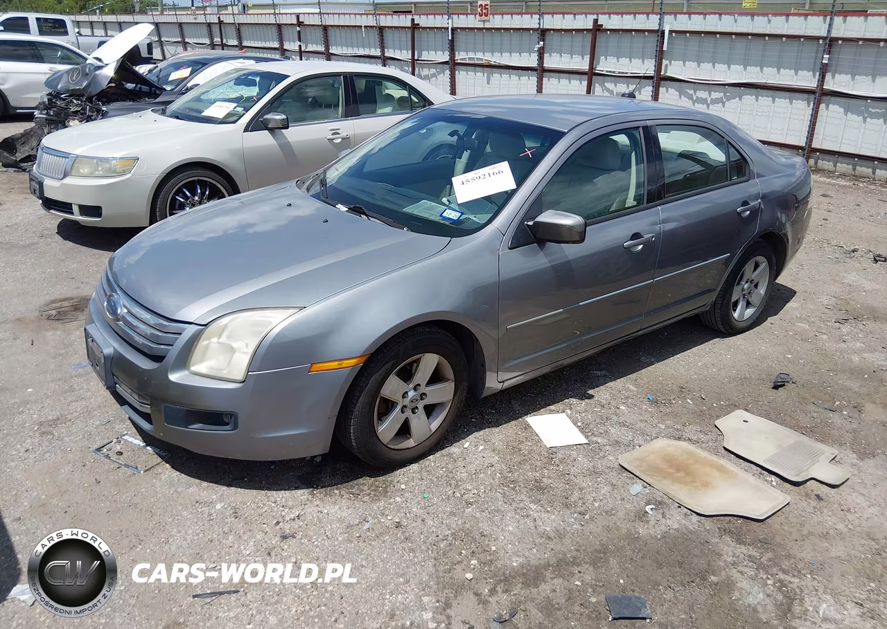 2007 Ford Fusion Se VIN:3FAHP07Z17R189809 - 2