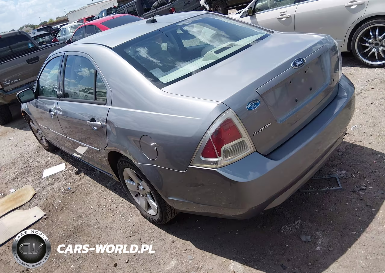 2007 Ford Fusion Se VIN:3FAHP07Z17R189809 - 3