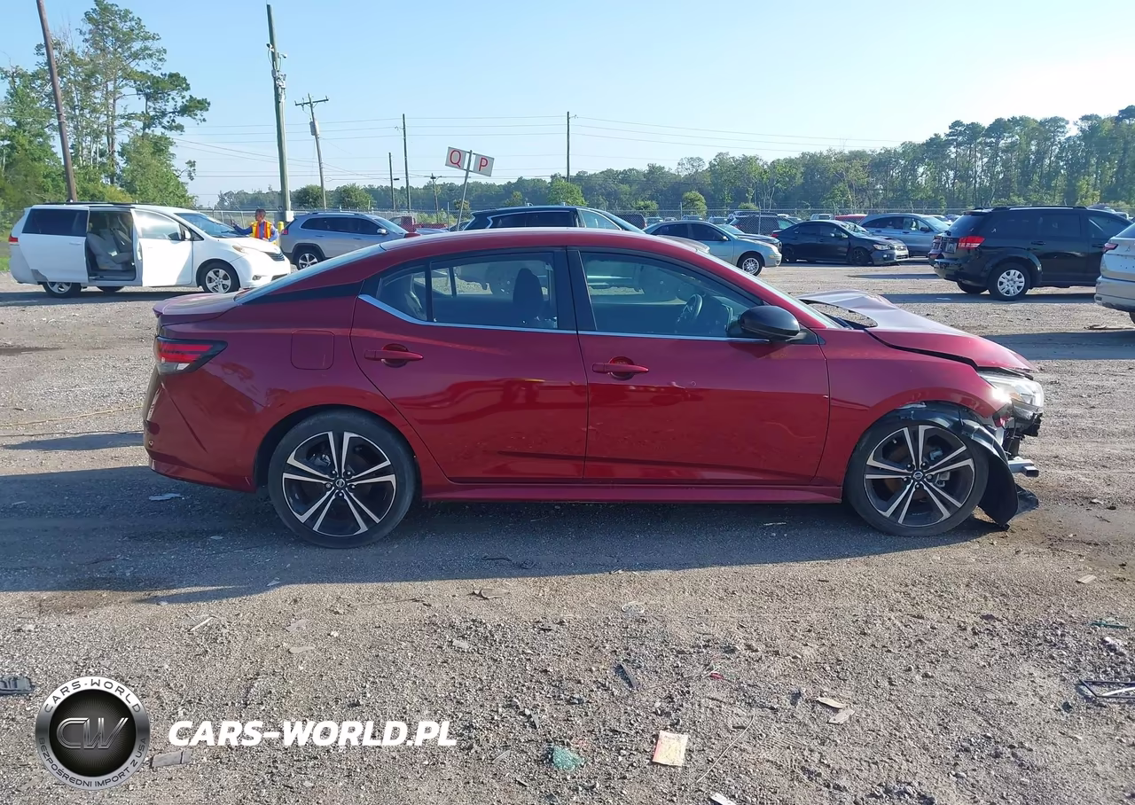 2022 Nissan Sentra Sr Xtronic Cvt VIN:3N1AB8DV3NY294335 - 13