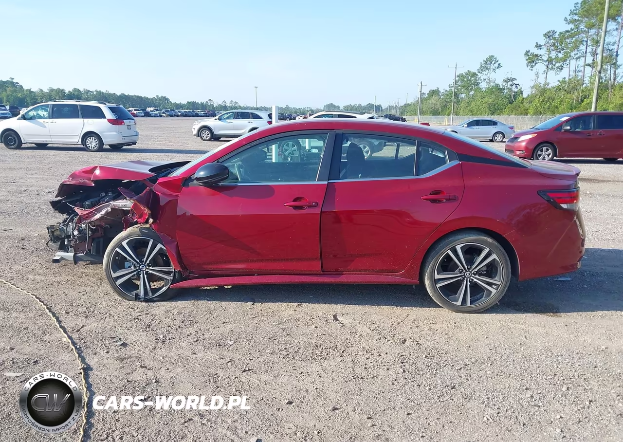 2022 Nissan Sentra Sr Xtronic Cvt VIN:3N1AB8DV3NY294335 - 14