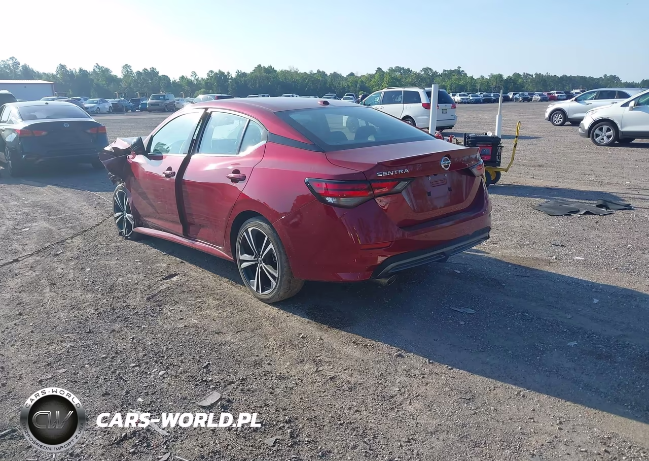 2022 Nissan Sentra Sr Xtronic Cvt VIN:3N1AB8DV3NY294335 - 3