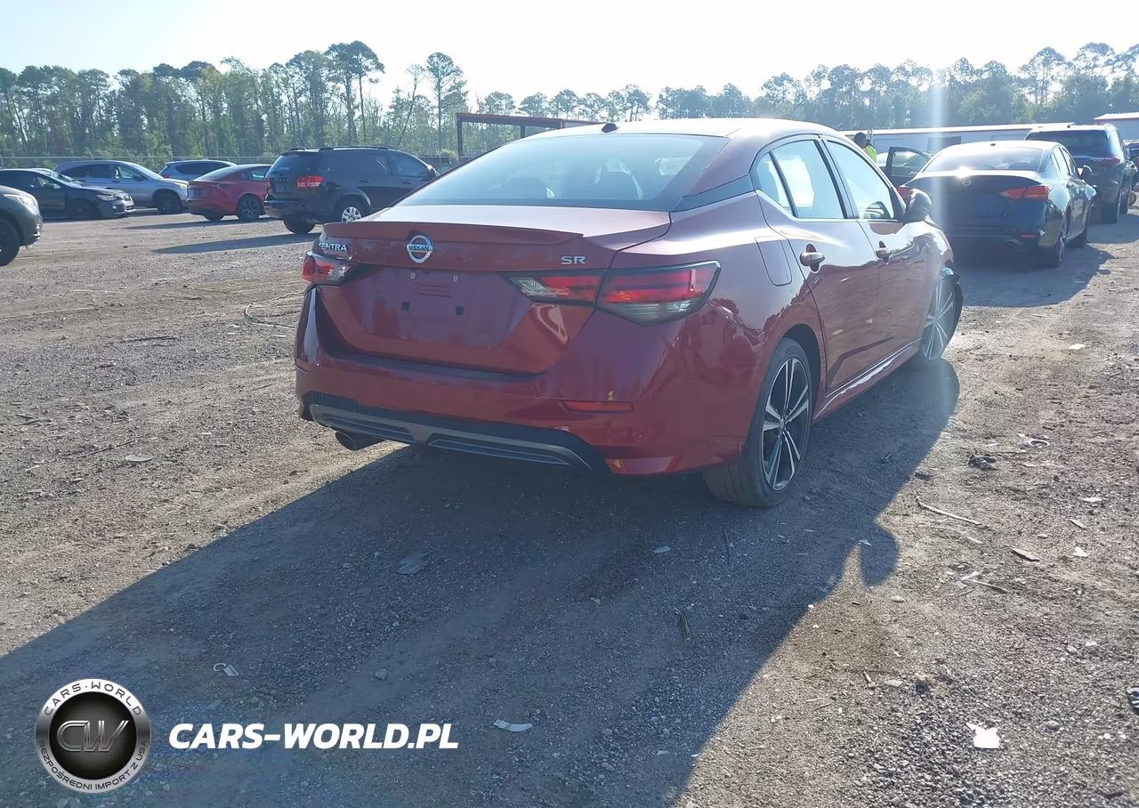 2022 Nissan Sentra Sr Xtronic Cvt VIN:3N1AB8DV3NY294335 - 4