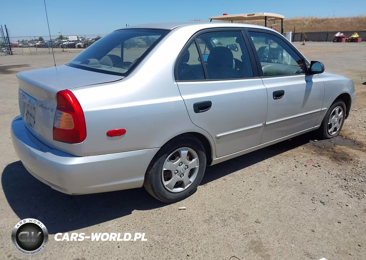 2000 Hyundai Accent Gl VIN:KMHCG45GXYU030144 - 4