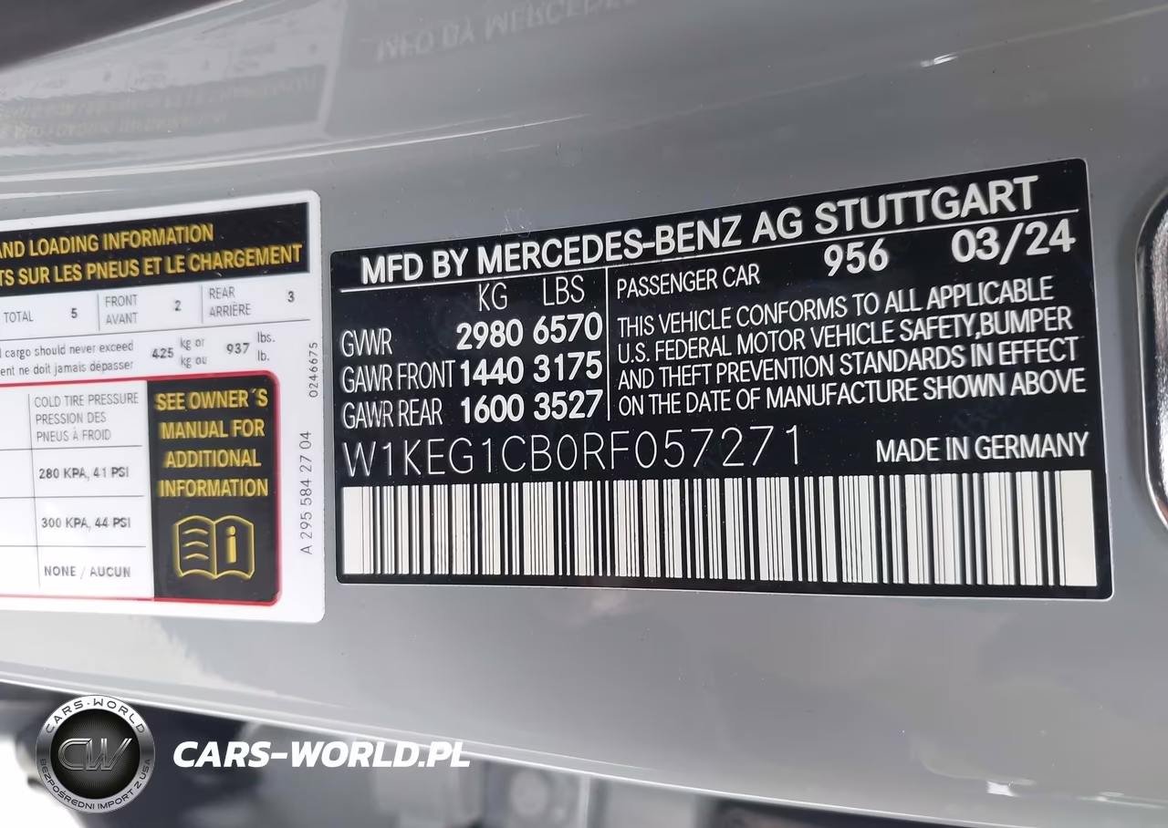 2024 Mercedes-Benz Eqe 350 4Matic VIN:W1KEG1CB0RF057271 - 9