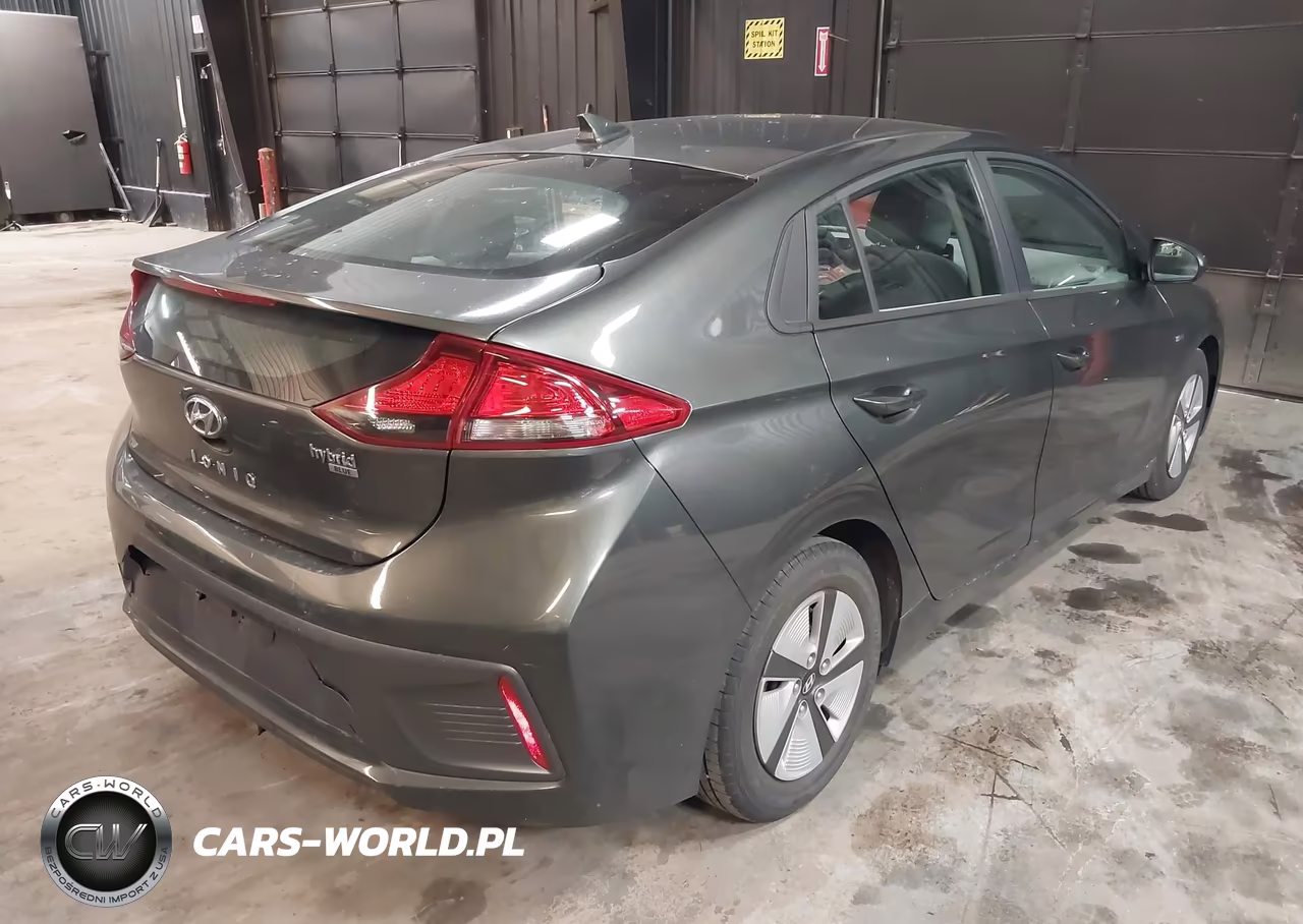 2020 Hyundai Ioniq Hybrid Blue VIN:KMHC65LC3LU220210 - 4