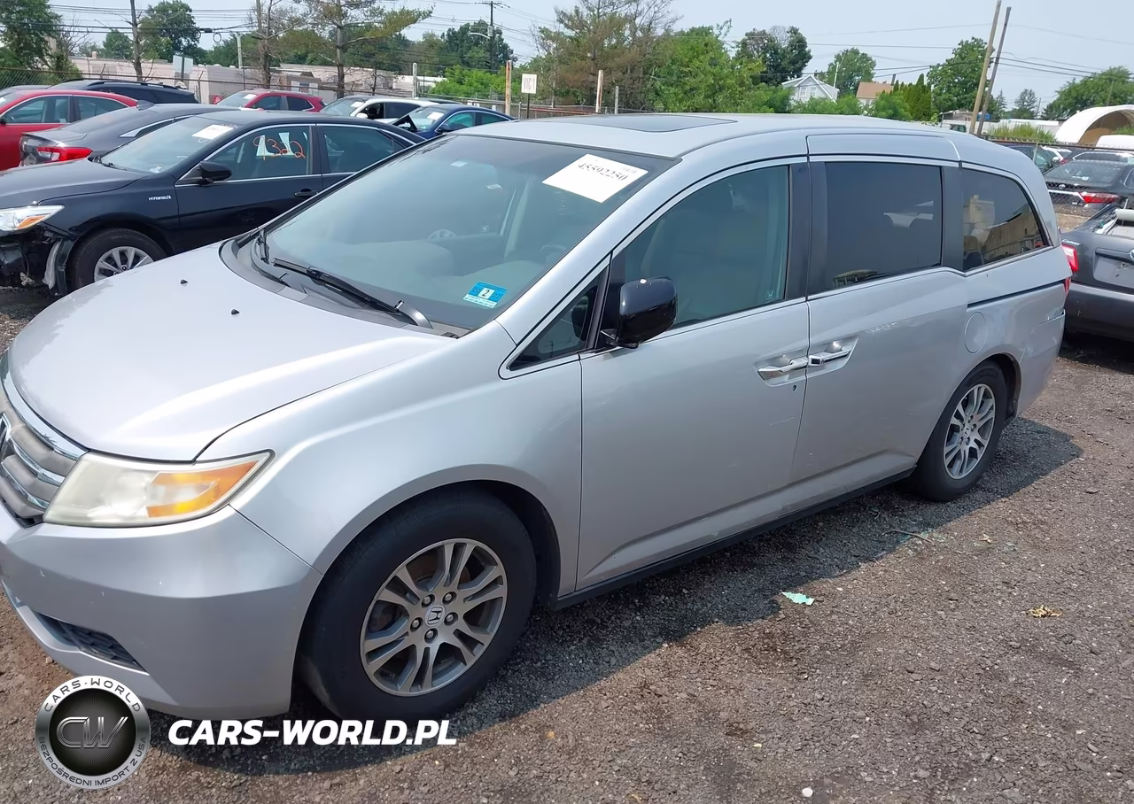 2012 Honda Odyssey Ex-L VIN:5FNRL5H68CB015713 - 2