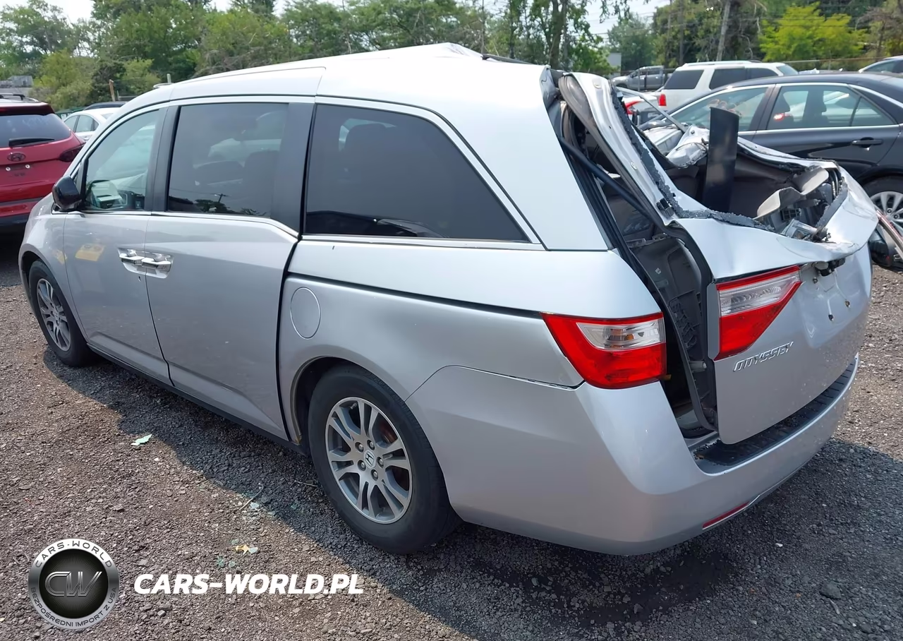 2012 Honda Odyssey Ex-L VIN:5FNRL5H68CB015713 - 3