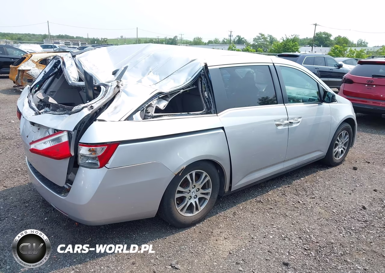 2012 Honda Odyssey Ex-L VIN:5FNRL5H68CB015713 - 4