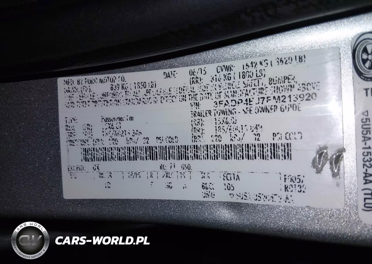 2015 Ford Fiesta Se VIN:3FADP4EJ7FM213920 - 9