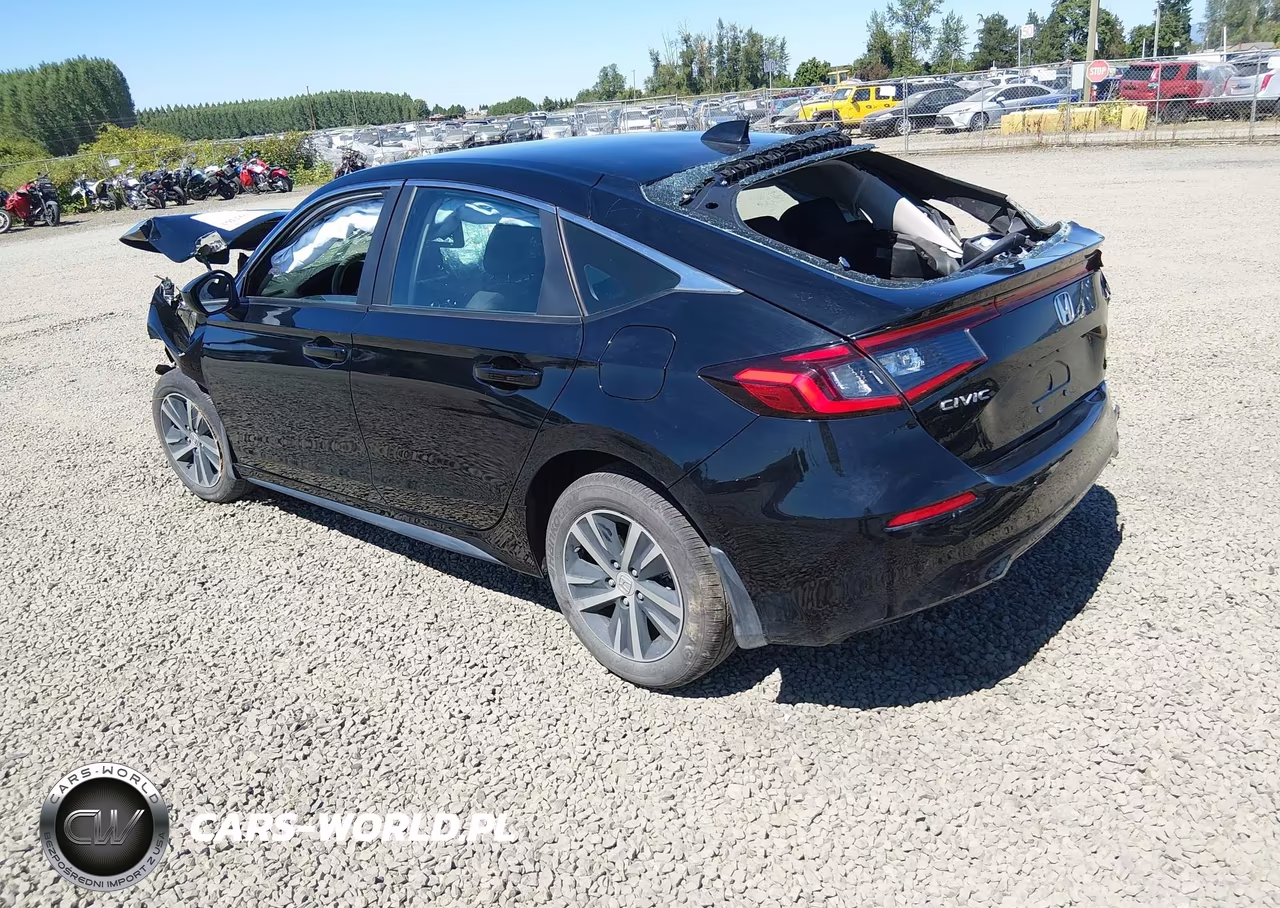 2024 Honda Civic Lx VIN:19XFL2H51RE038449 - 3