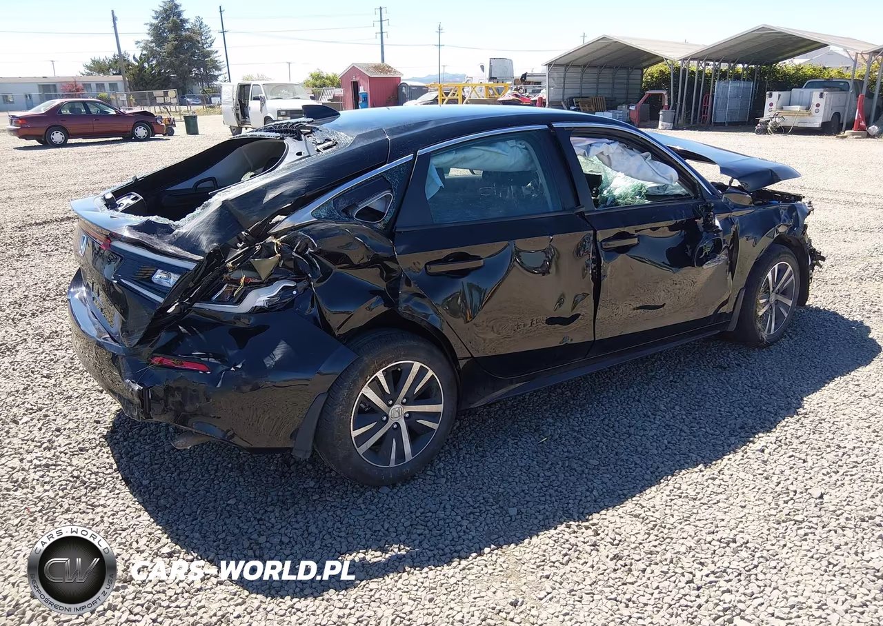 2024 Honda Civic Lx VIN:19XFL2H51RE038449 - 4