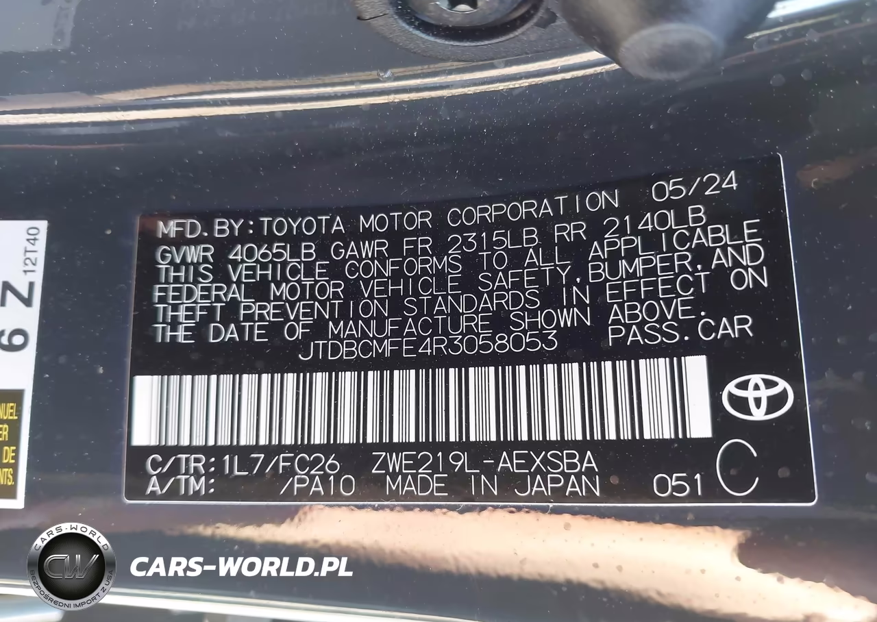 2024 Toyota Corolla Hybrid Se VIN:JTDBCMFE4R3058053 - 9