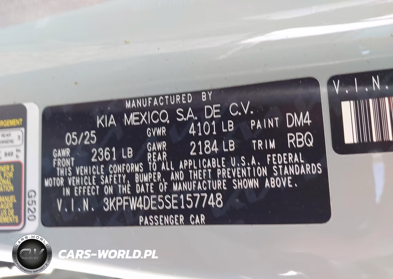 2025 Kia K4 Gt-Line VIN:3KPFW4DE5SE157748 - 9