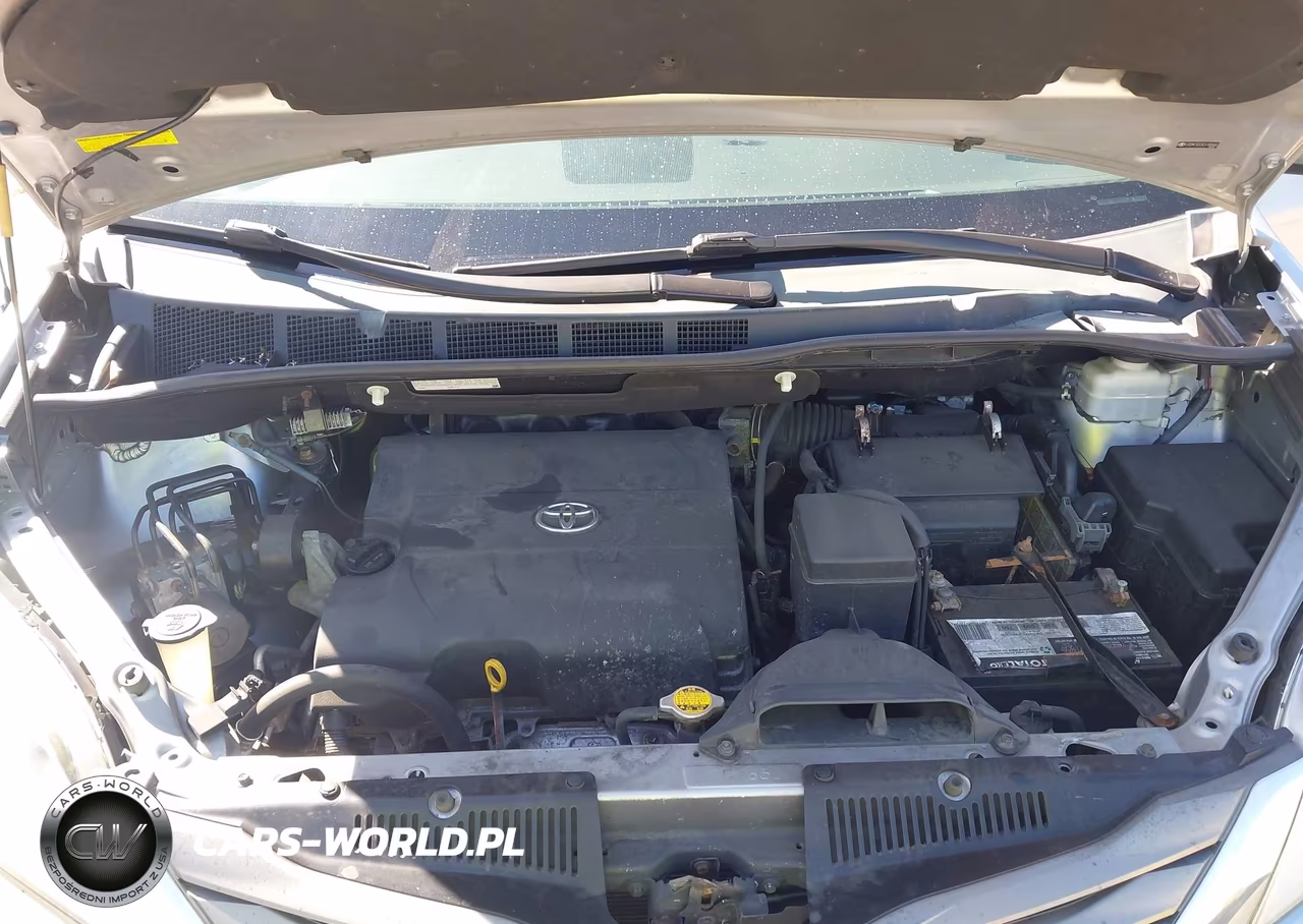 2012 Toyota Sienna Xle V6 8 Passenger VIN:5TDYK3DC0CS190466 - 10