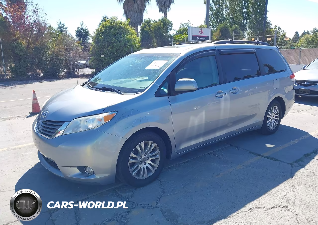 2012 Toyota Sienna Xle V6 8 Passenger VIN:5TDYK3DC0CS190466 - 2
