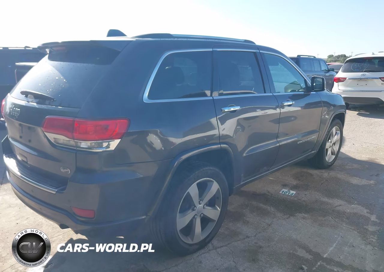 2015 Jeep Grand Cherokee Overland VIN:1C4RJECG8FC856664 - 4